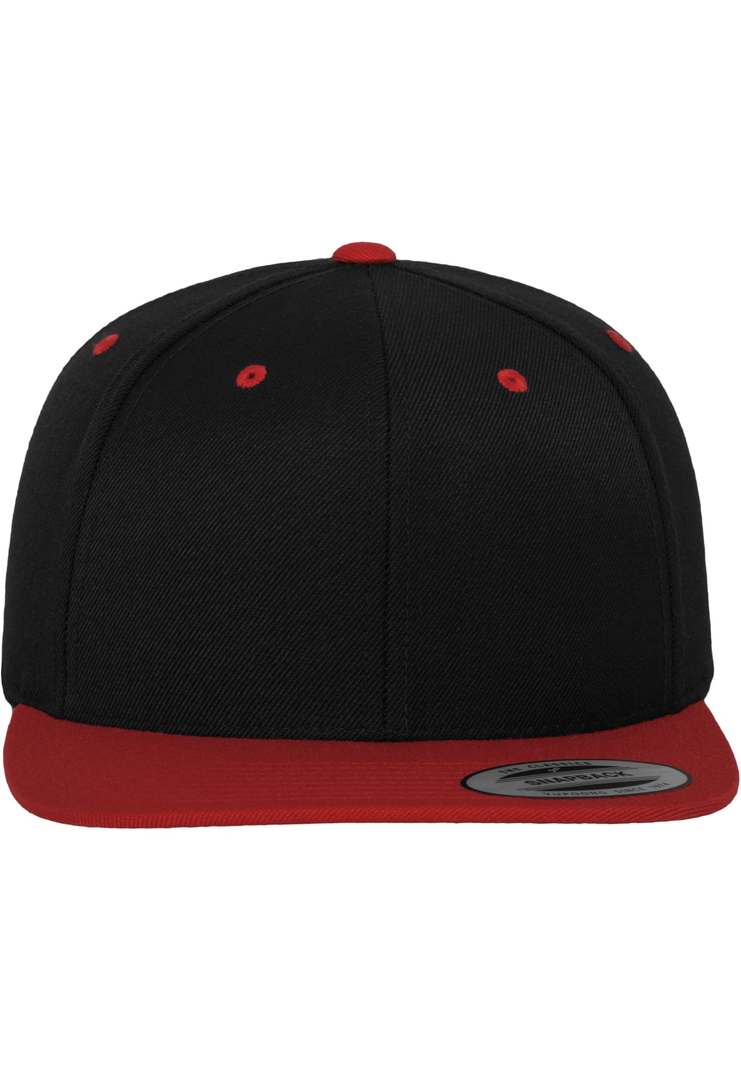 Classic Snapback 2-Tone blk/red | blk/red