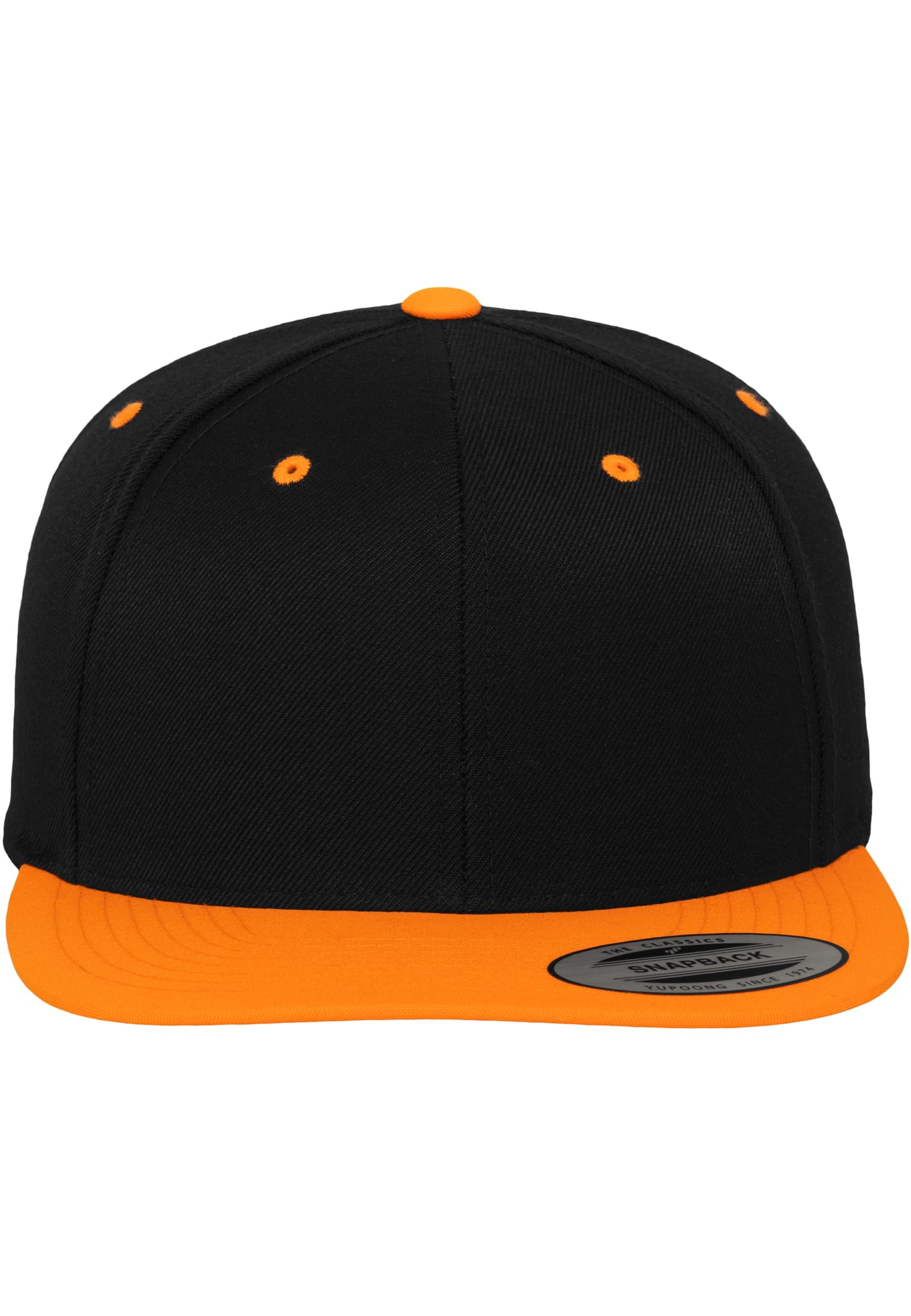 Classic Snapback 2-Tone blk/neonorange | blk/neonorange