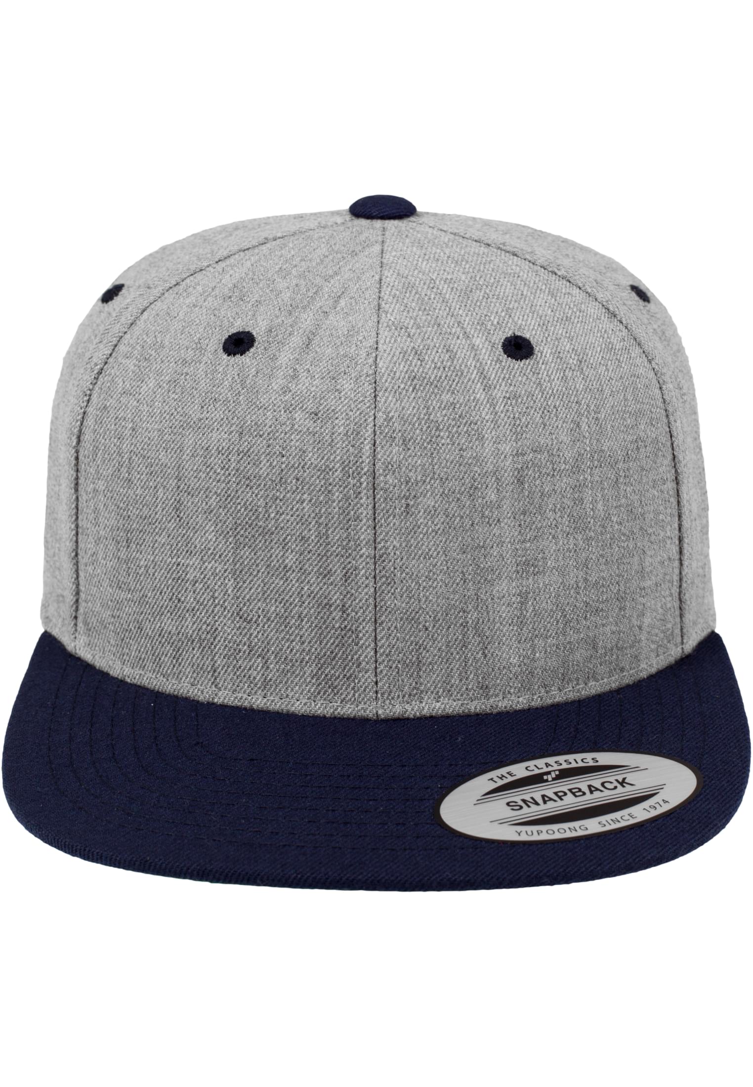 Classic Snapback 2-Tone heather/navy | heather/navy