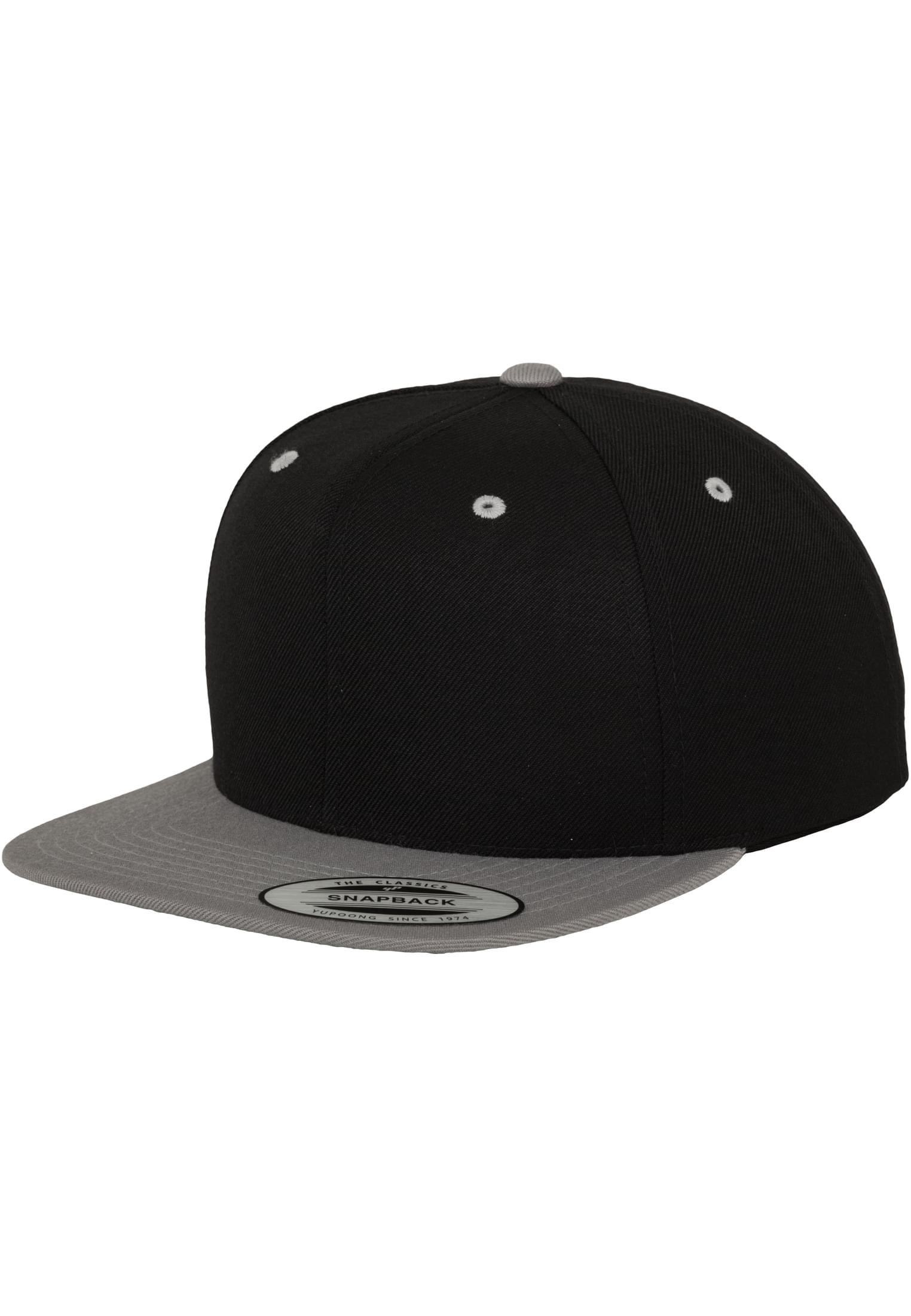 Classic Snapback 2-Tone blk/silver | blk/silver