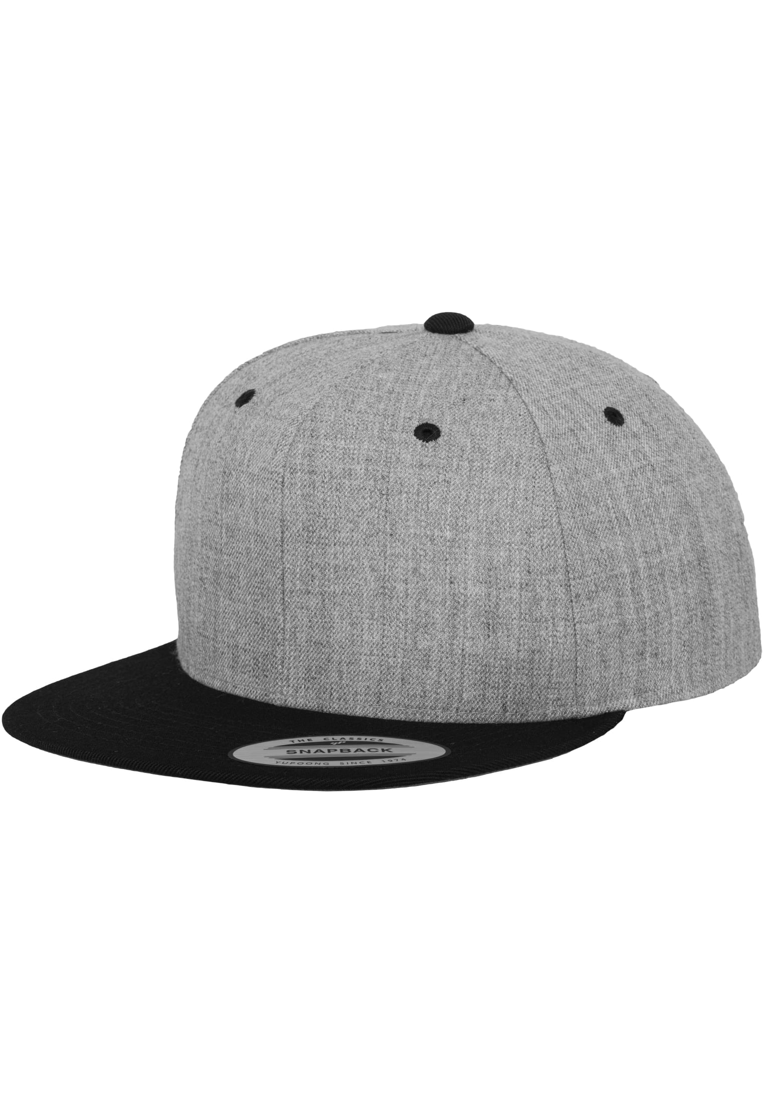 Classic Snapback 2-Tone h.grey/blk | h.grey/blk