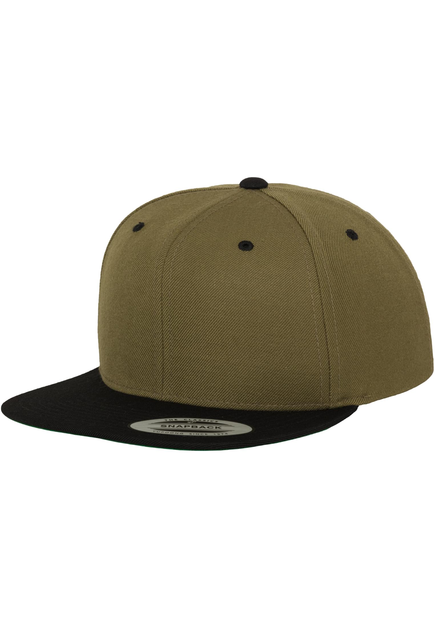 Classic Snapback 2-Tone olv/blk | olv/blk