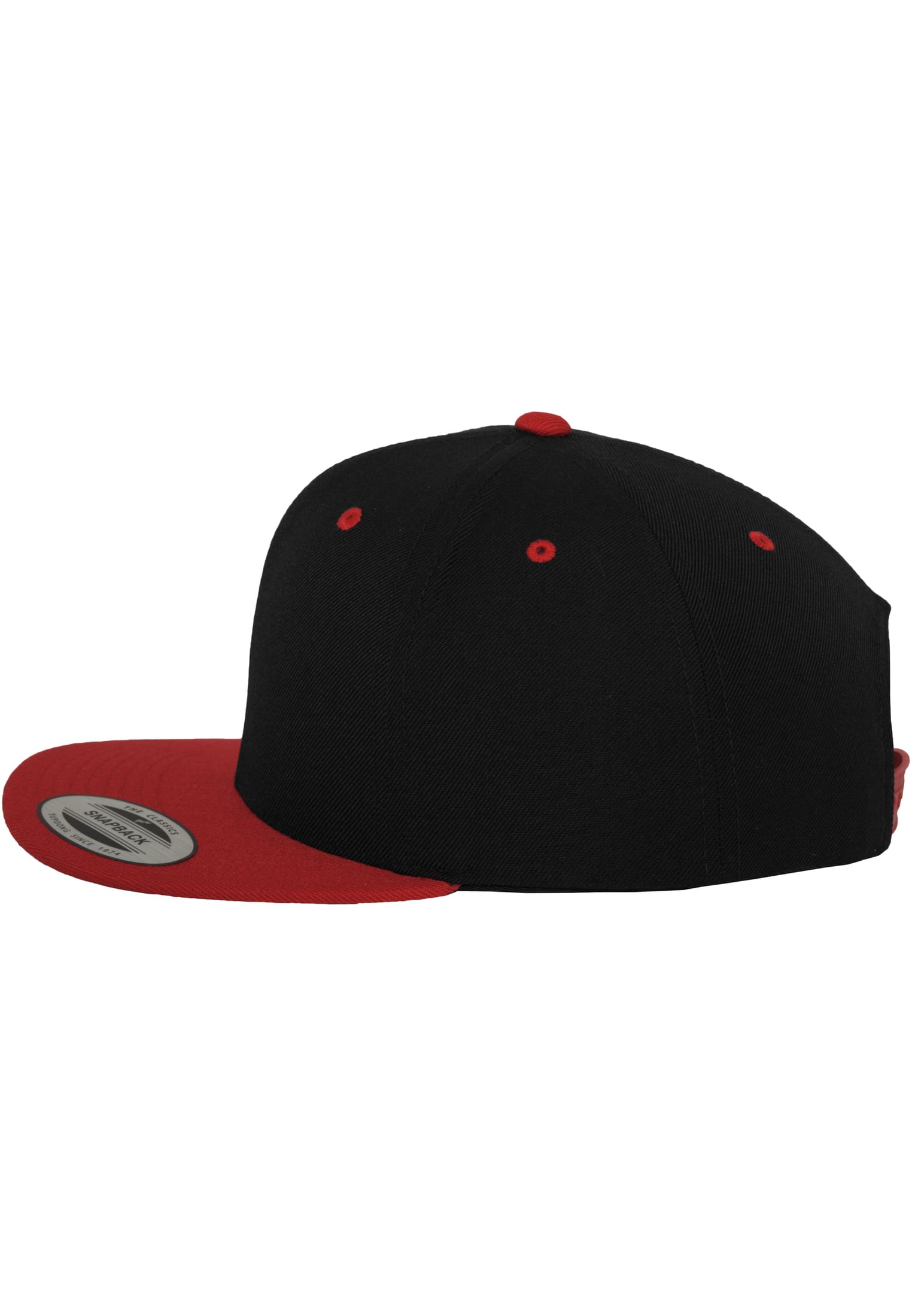 Classic Snapback 2-Tone blk/red | blk/red