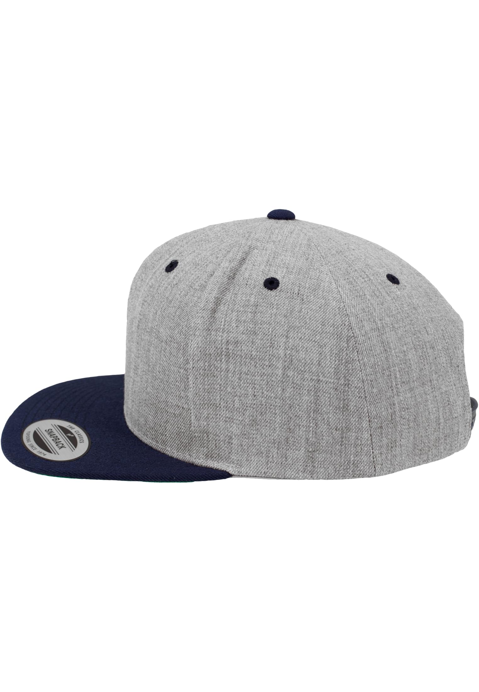Classic Snapback 2-Tone heather/navy | heather/navy