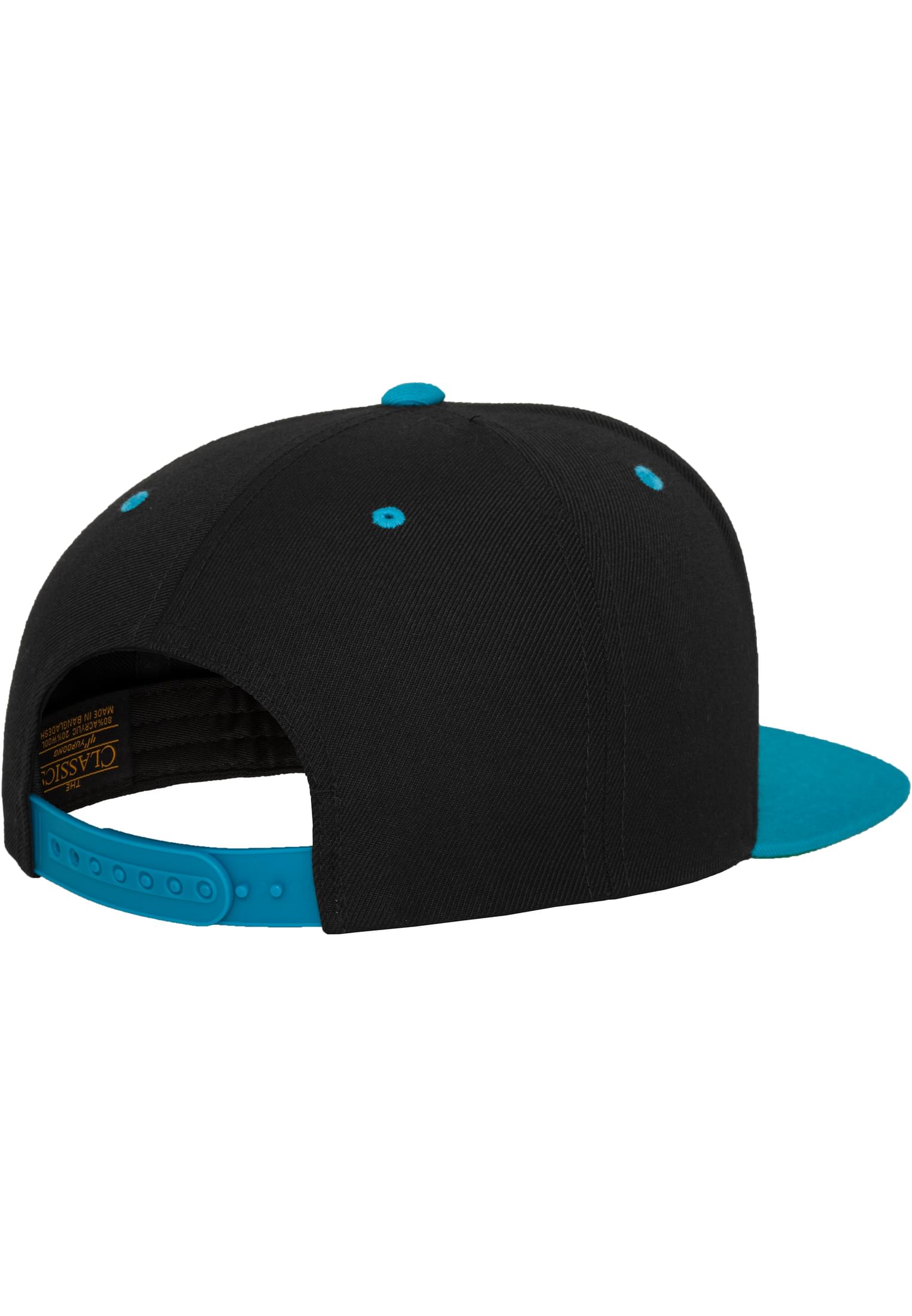 Classic Snapback 2-Tone blk/teal | blk/teal