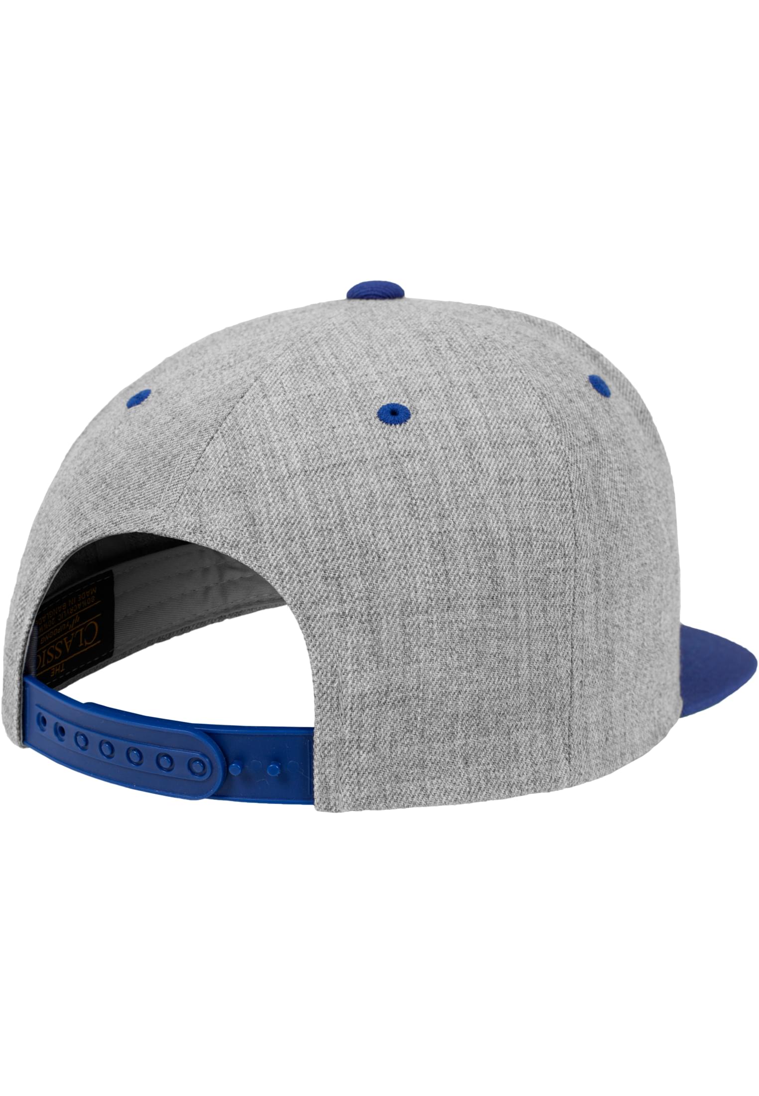 Classic Snapback 2-Tone heather/royal | heather/royal