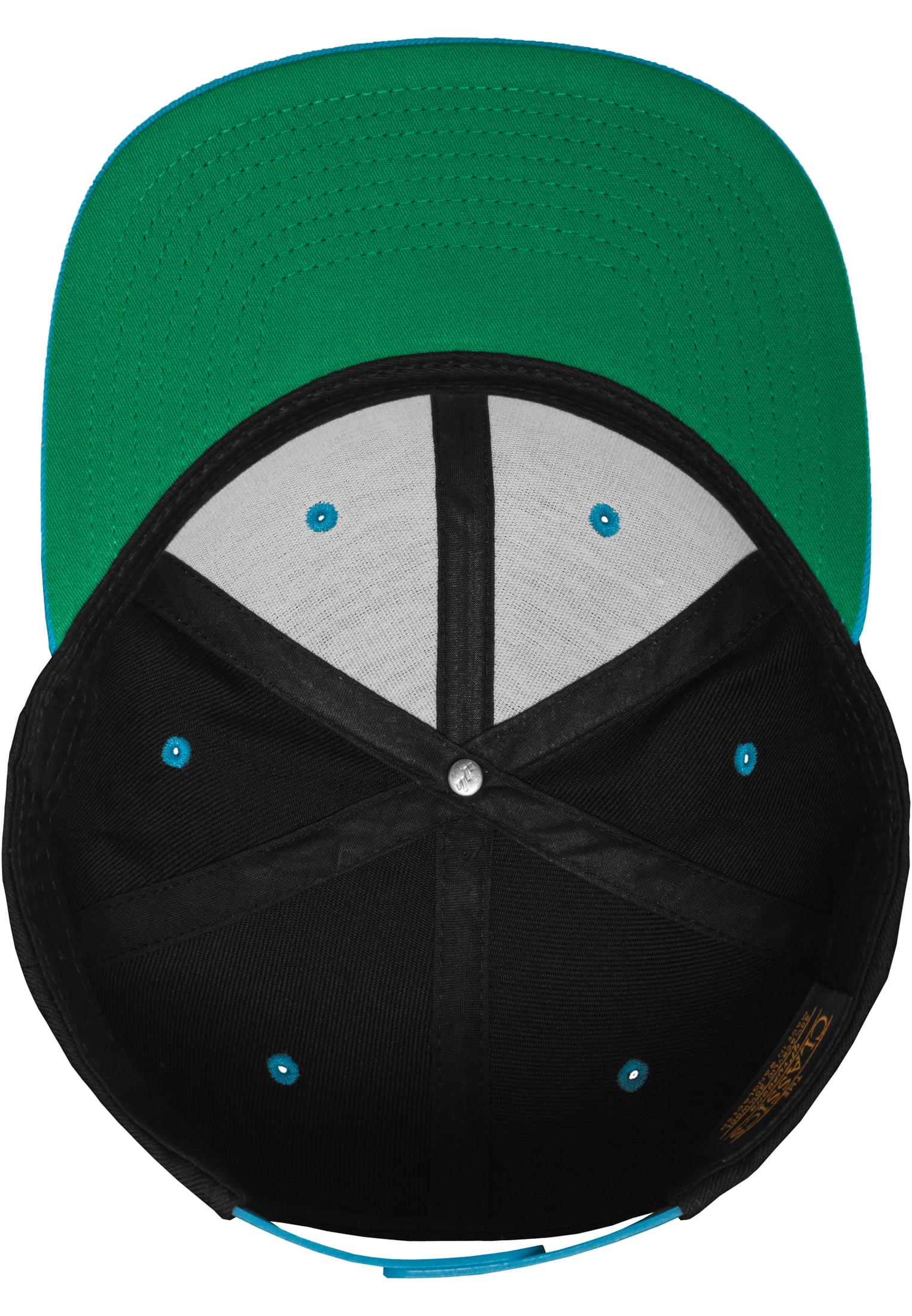 Classic Snapback 2-Tone blk/teal | blk/teal