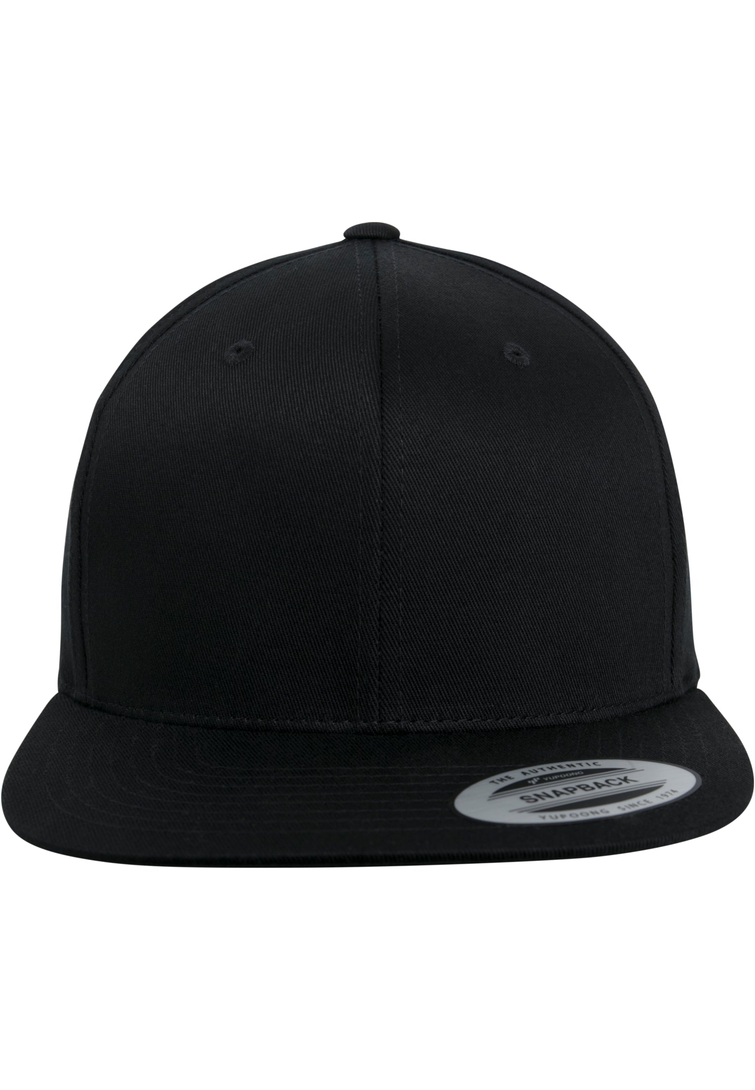 Organic Cotton Snapback black | black