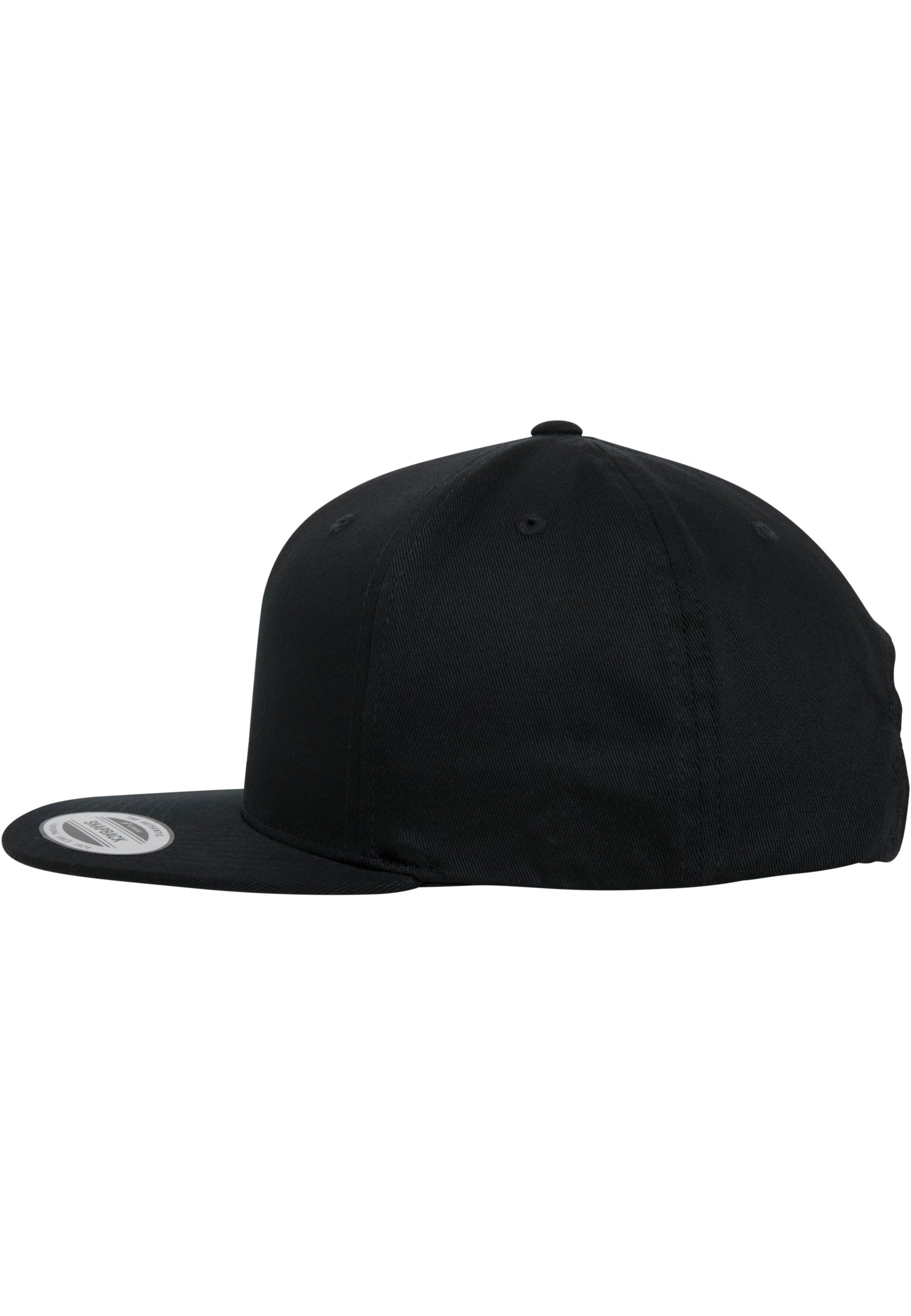 Organic Cotton Snapback black | black