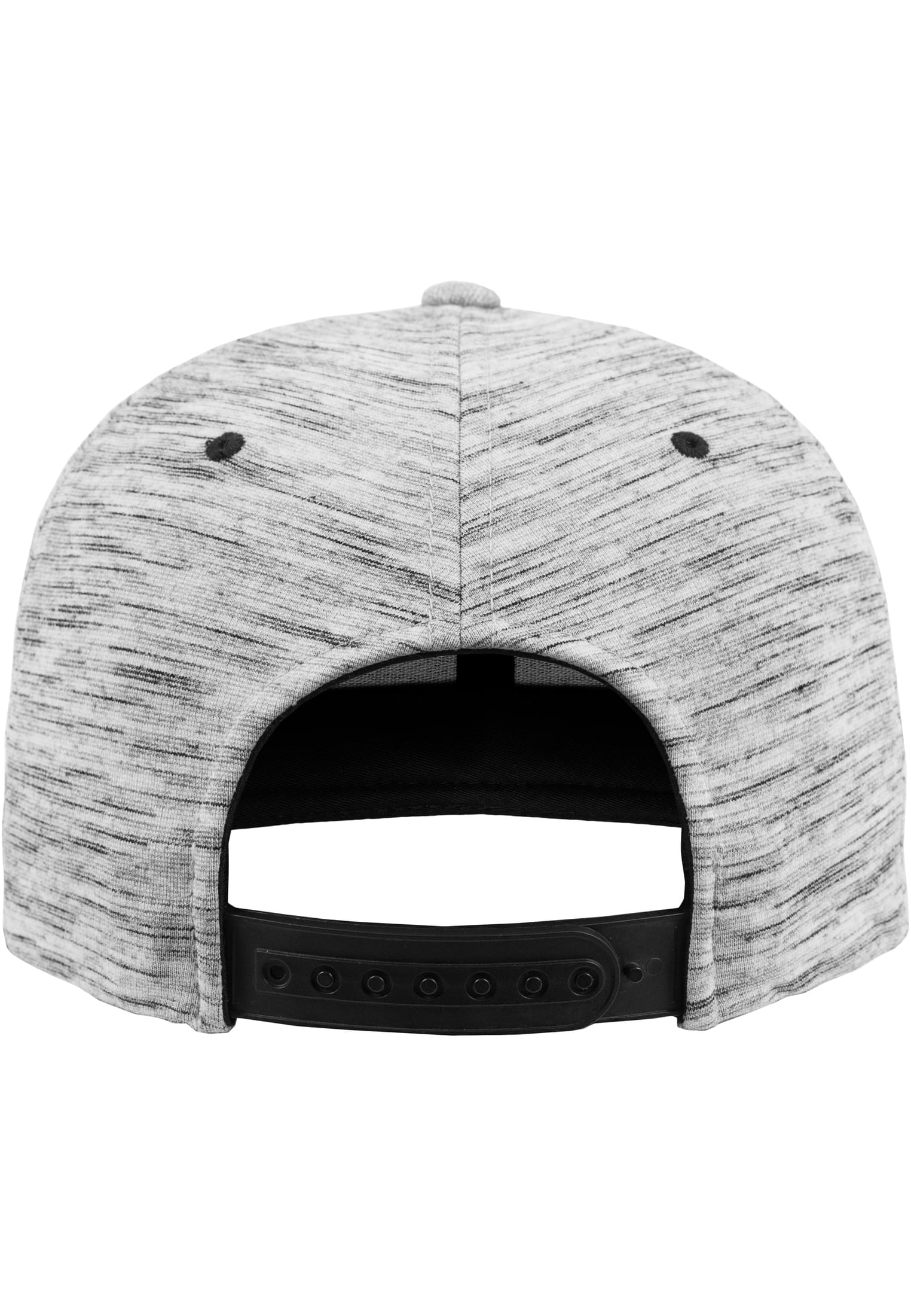 Stripes Melange Crown Snapback blk/gry | blk/gry
