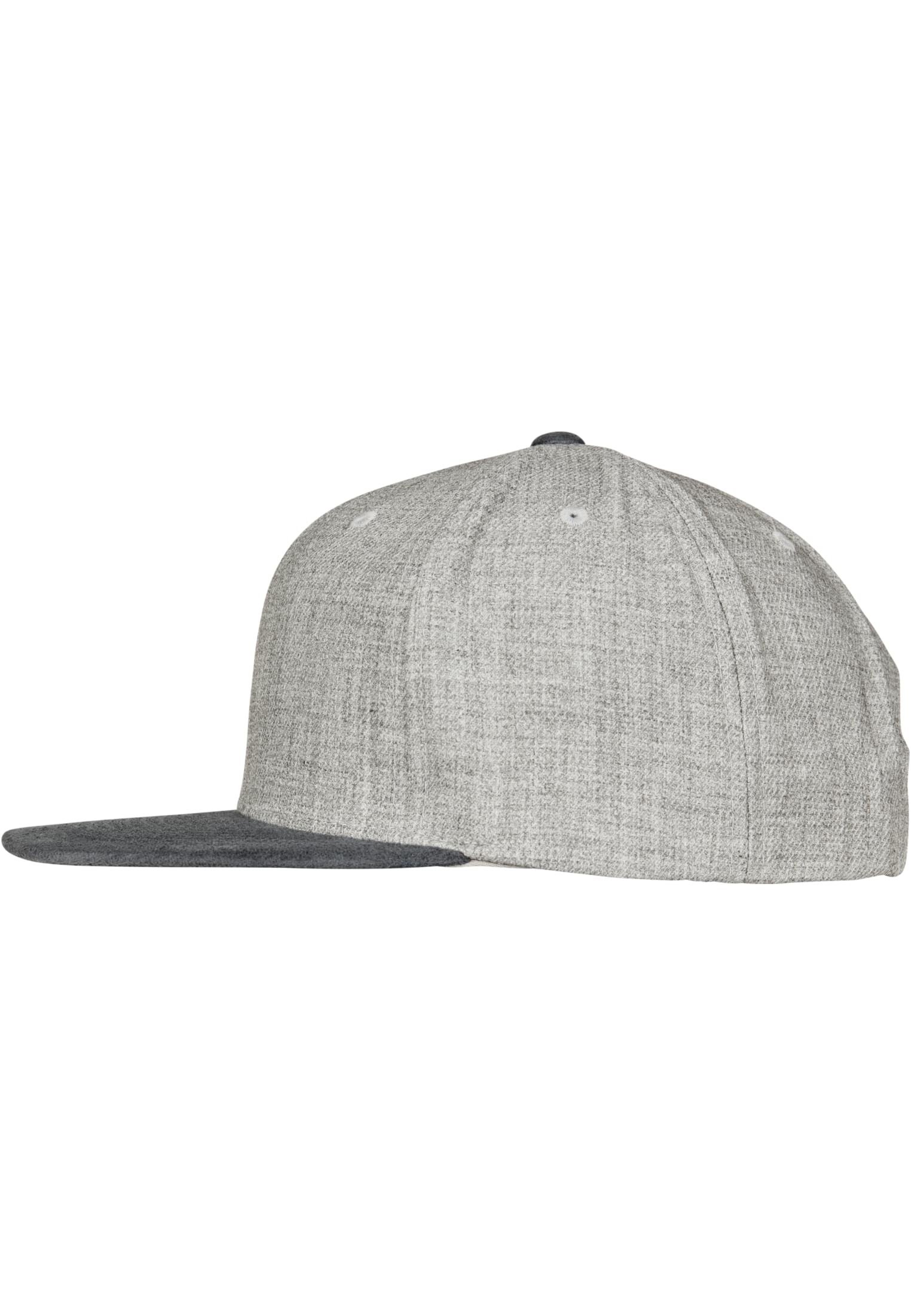 Melange Velour Snapback grey/grey | grey/grey