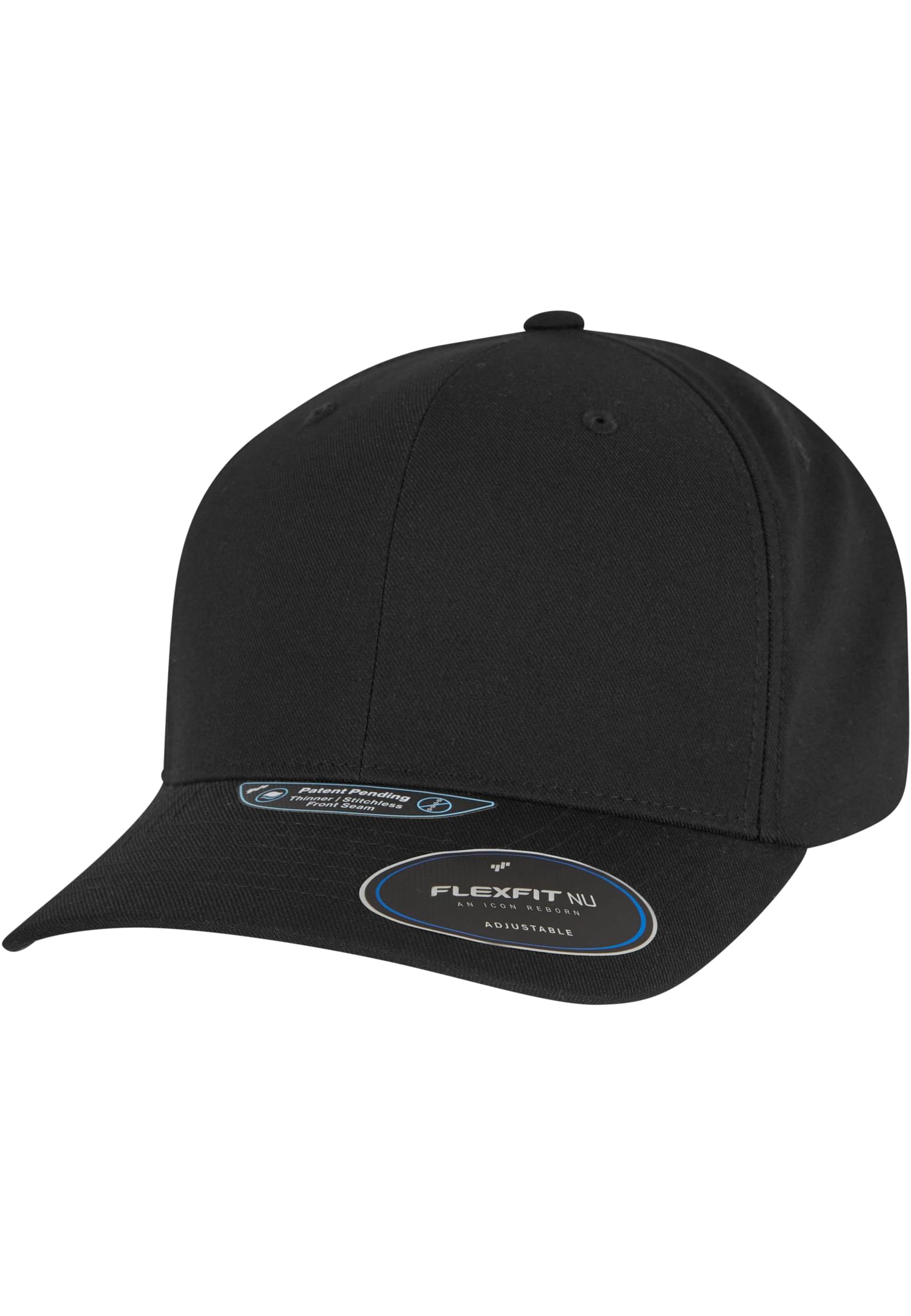 Flexfit NU Adjustable Snapback black | black