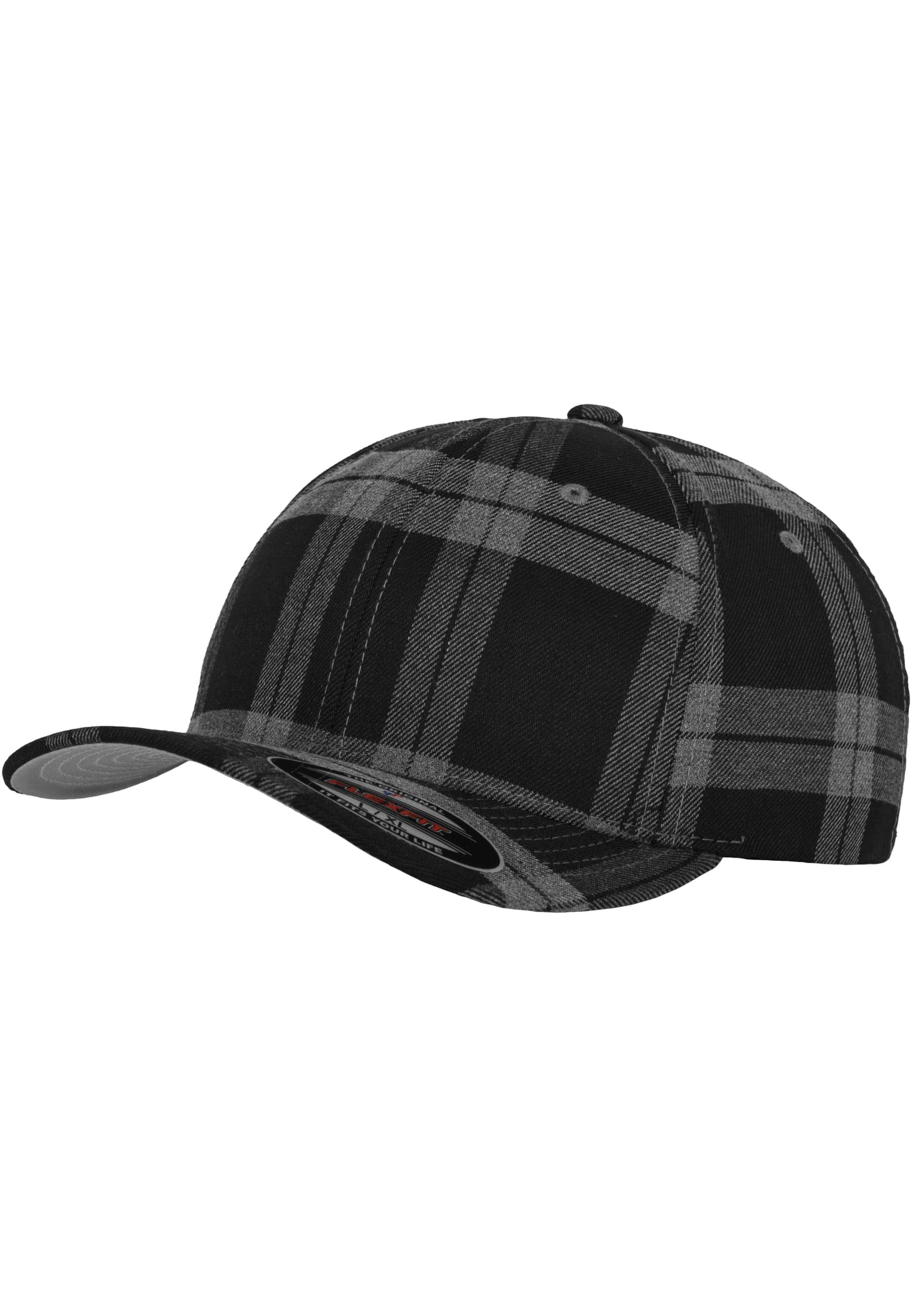 Flexfit Tartan Plaid blk/gry | blk/gry