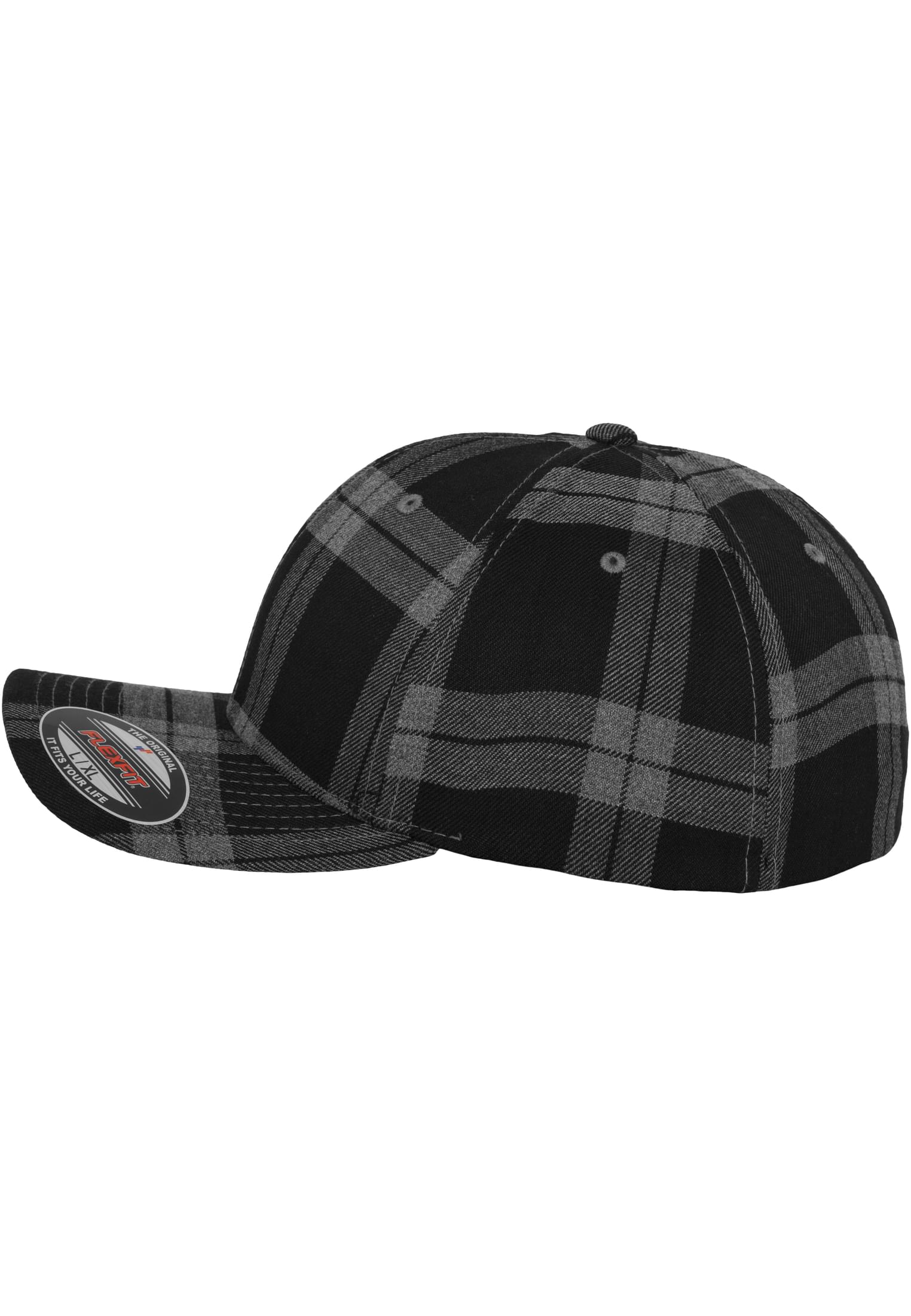 Flexfit Tartan Plaid blk/gry | blk/gry
