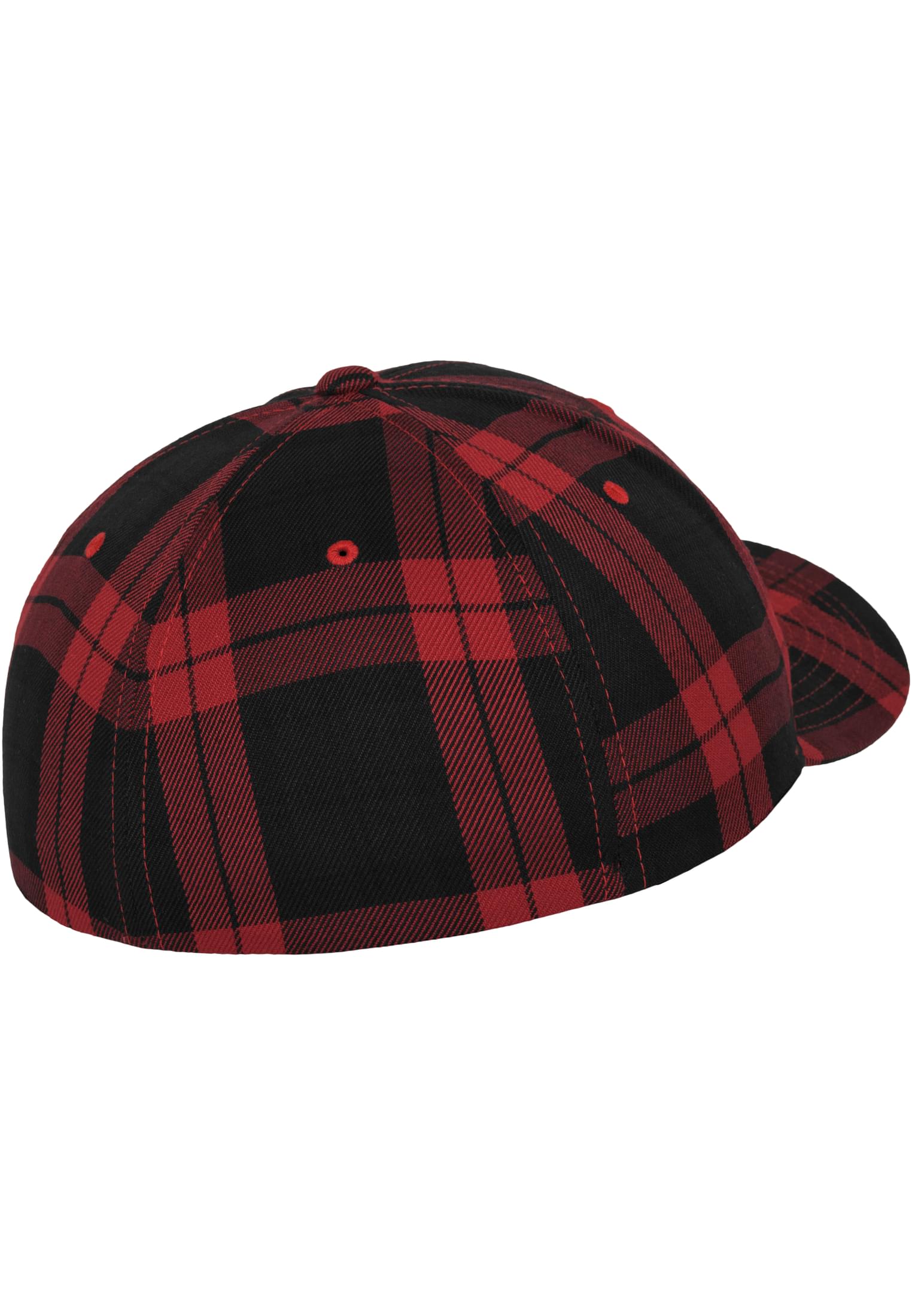 Flexfit Tartan Plaid blk/red | blk/red