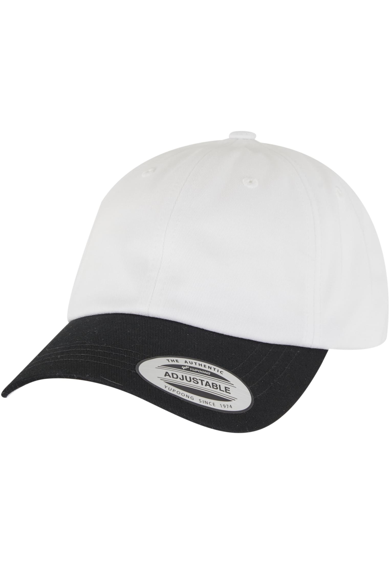 Low Profile Cotton Twill 2-Toned wht/blk | wht/blk