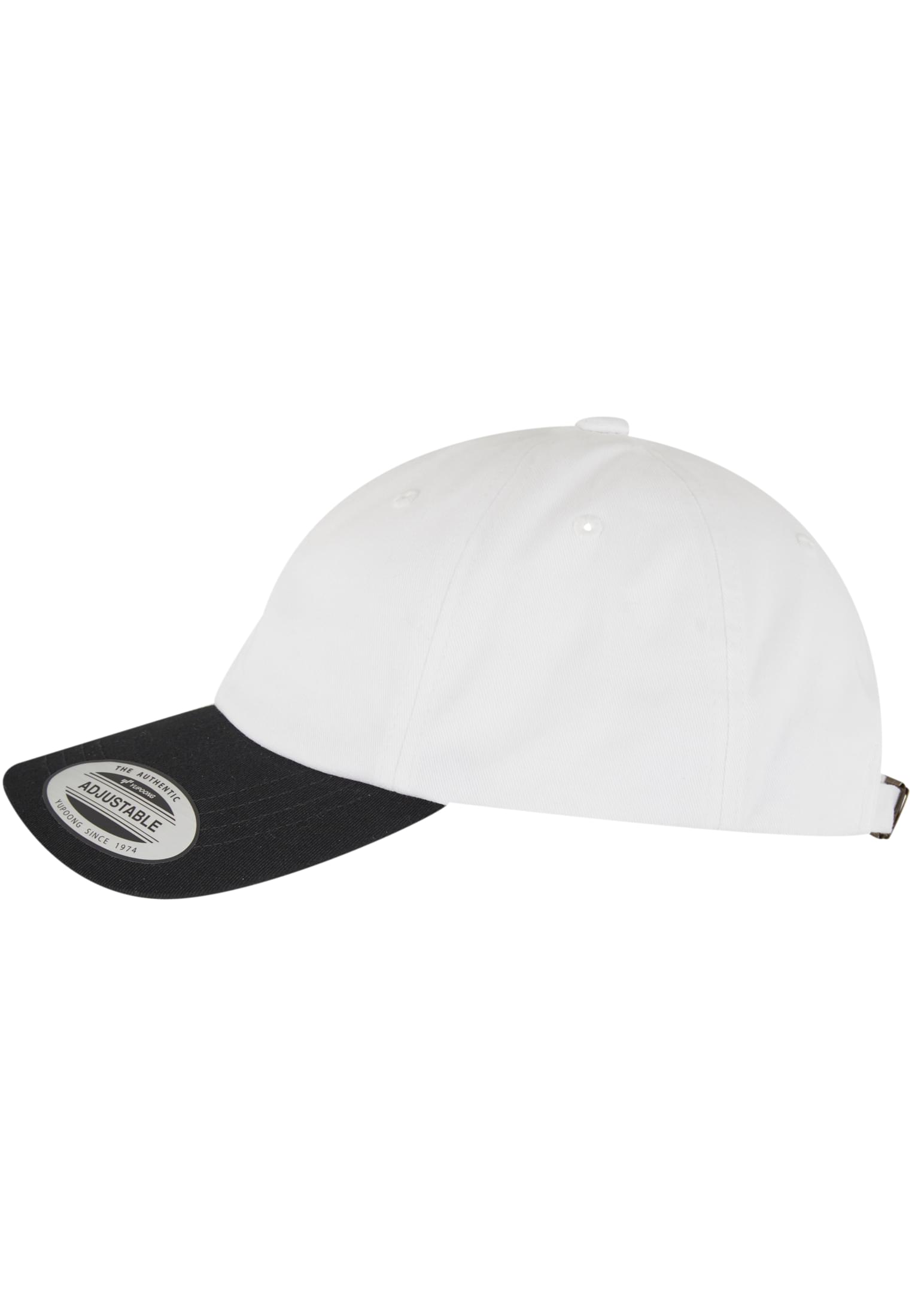 Low Profile Cotton Twill 2-Toned wht/blk | wht/blk