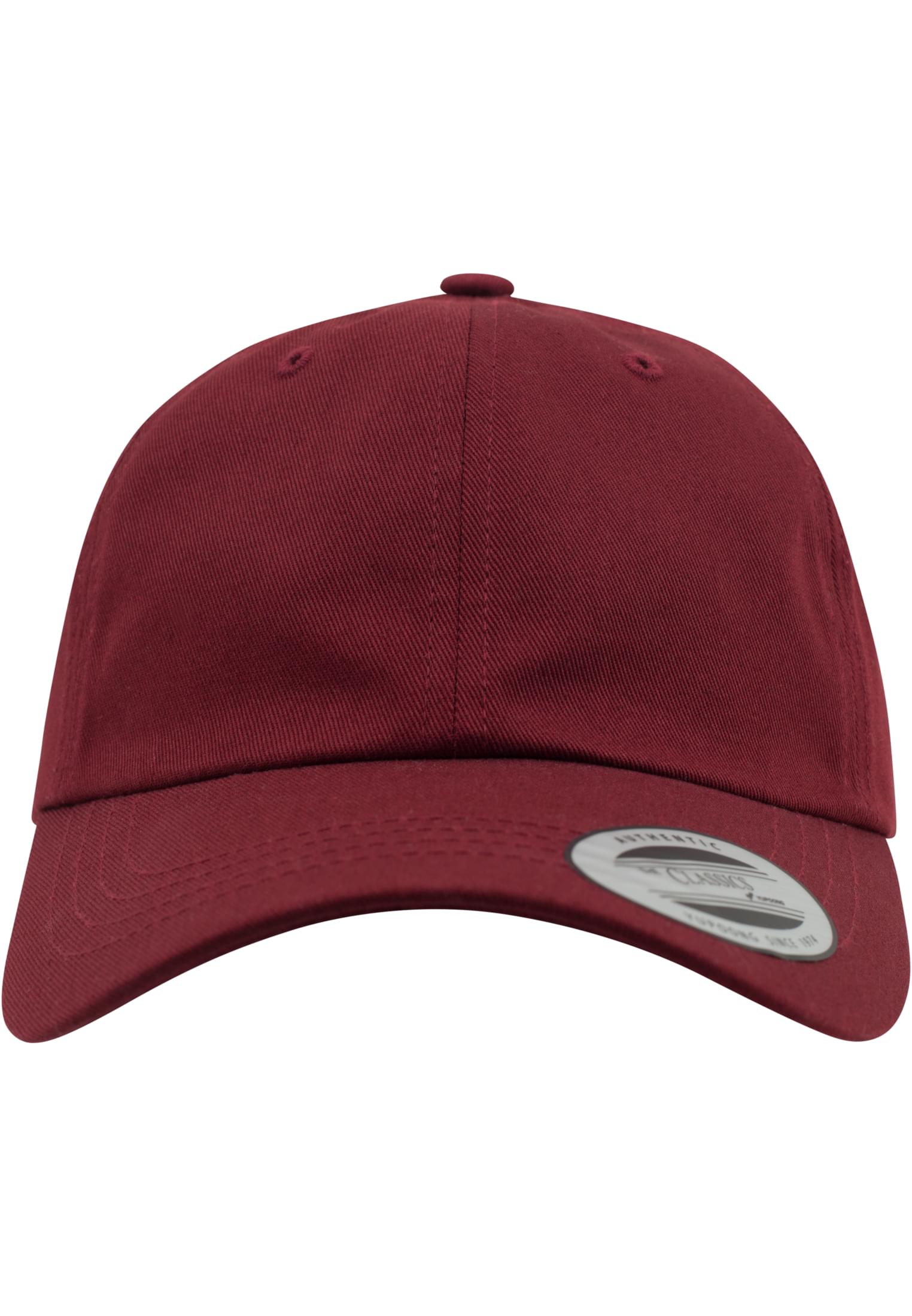 Low Profile Cotton Twill maroon | maroon