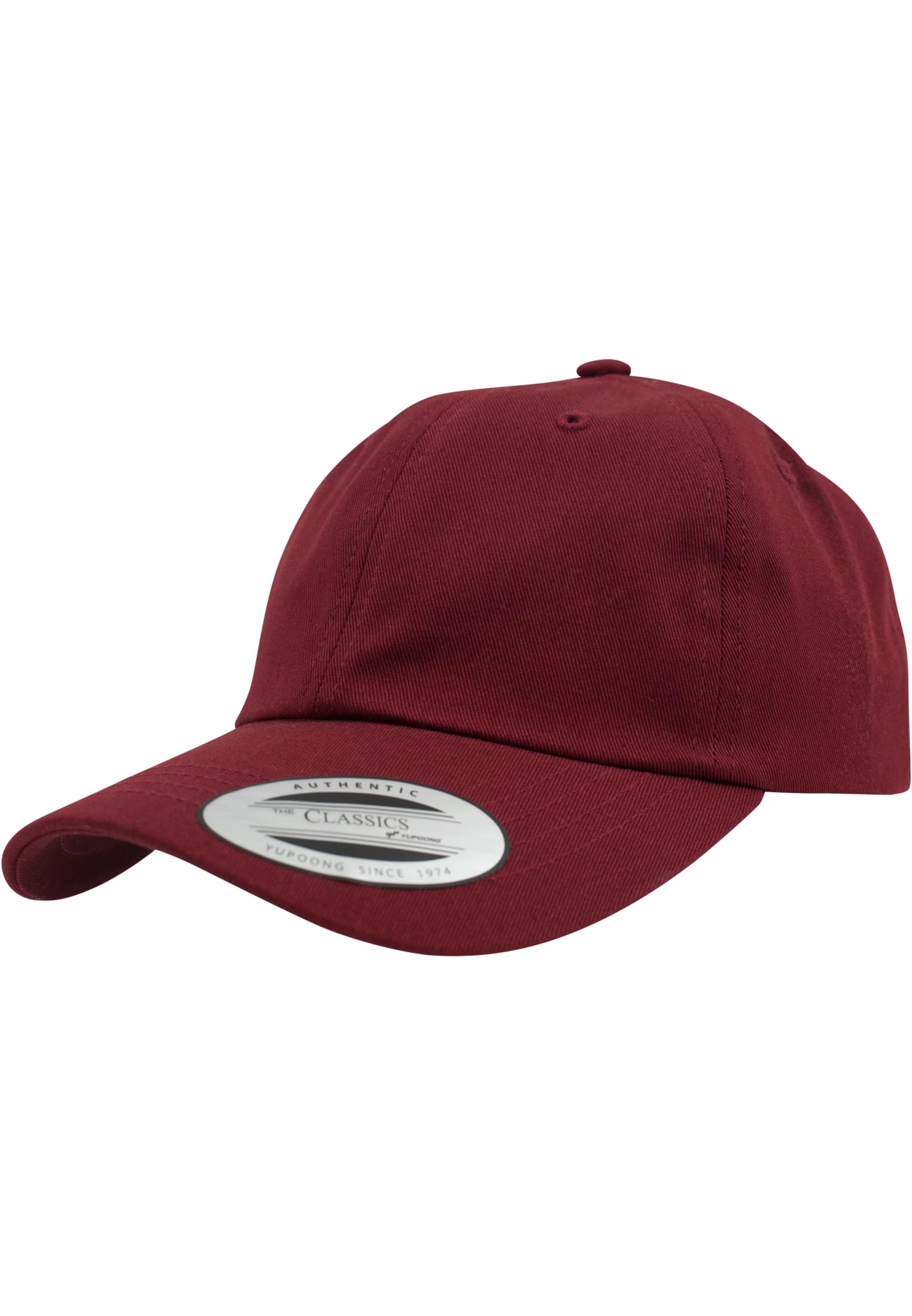 Low Profile Cotton Twill maroon | maroon