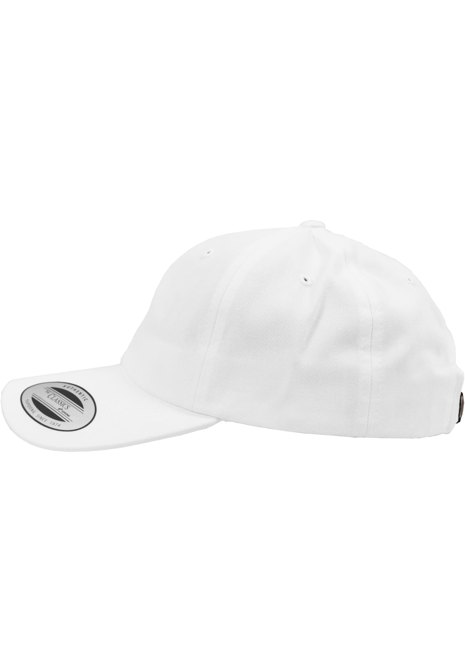 Low Profile Cotton Twill white | white