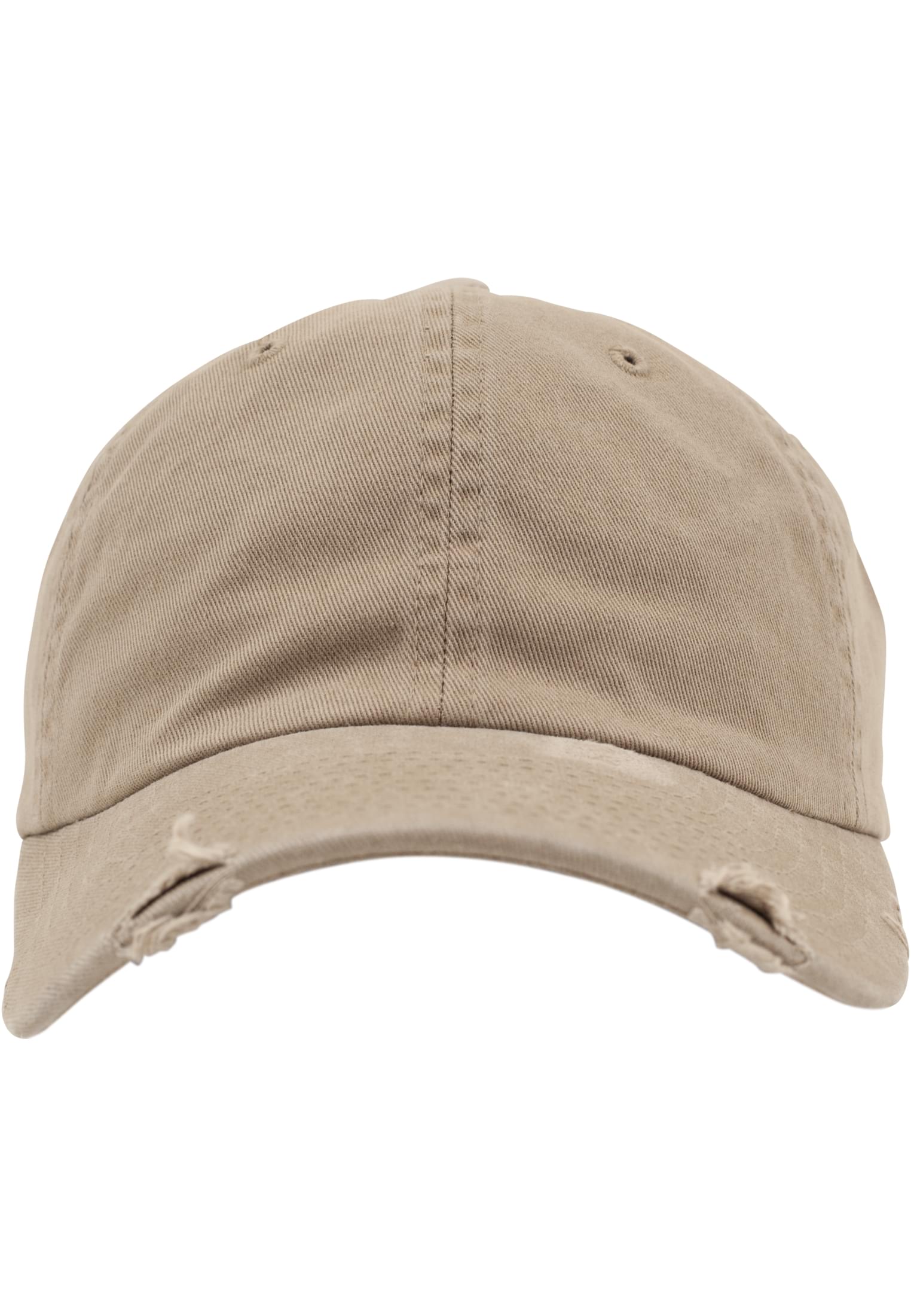 Low Profile Destroyed Cap khaki | khaki