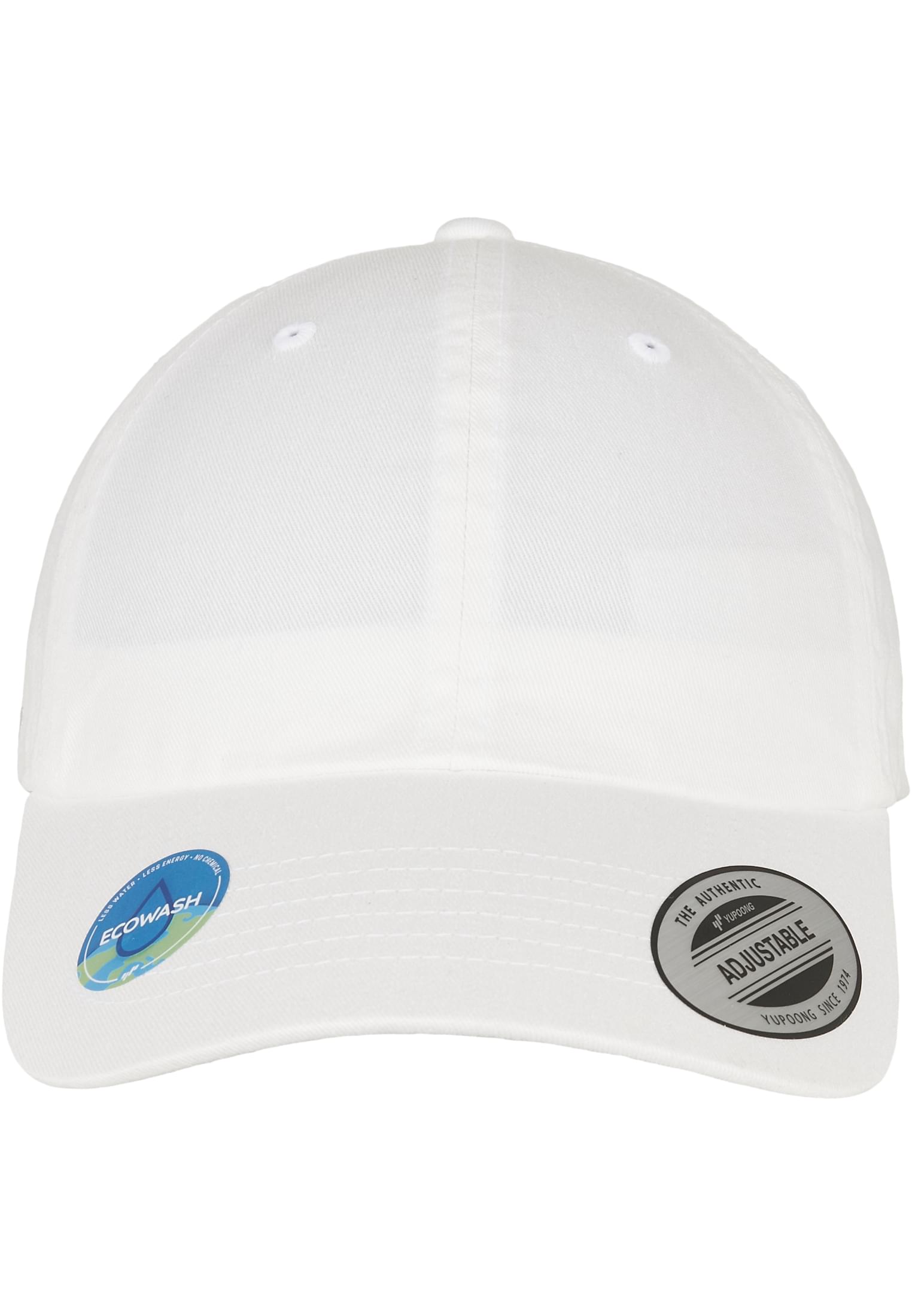 Ecowash Dad Cap white | white