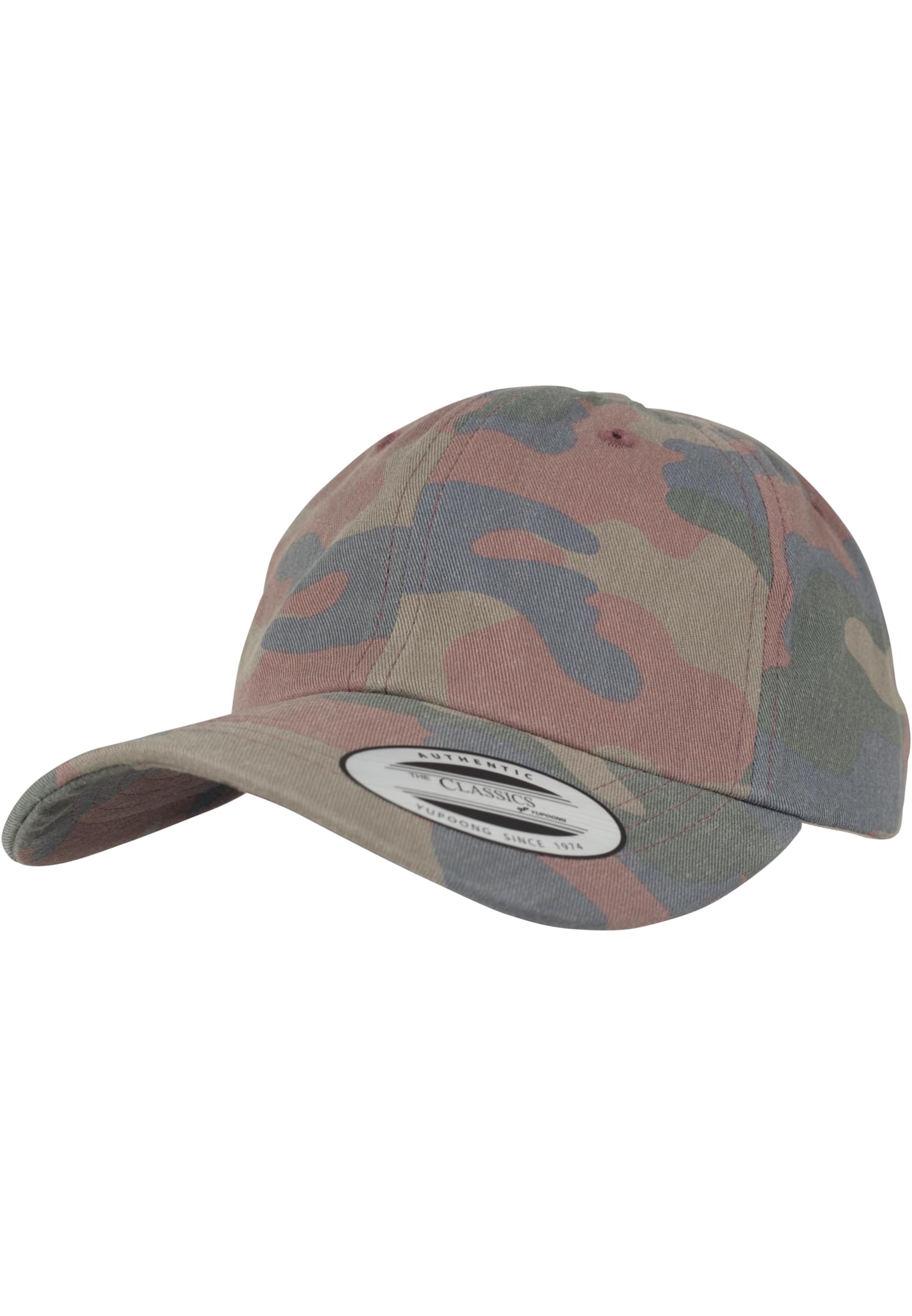 Low Profile Cotton Camo Cap wood camo | wood camo