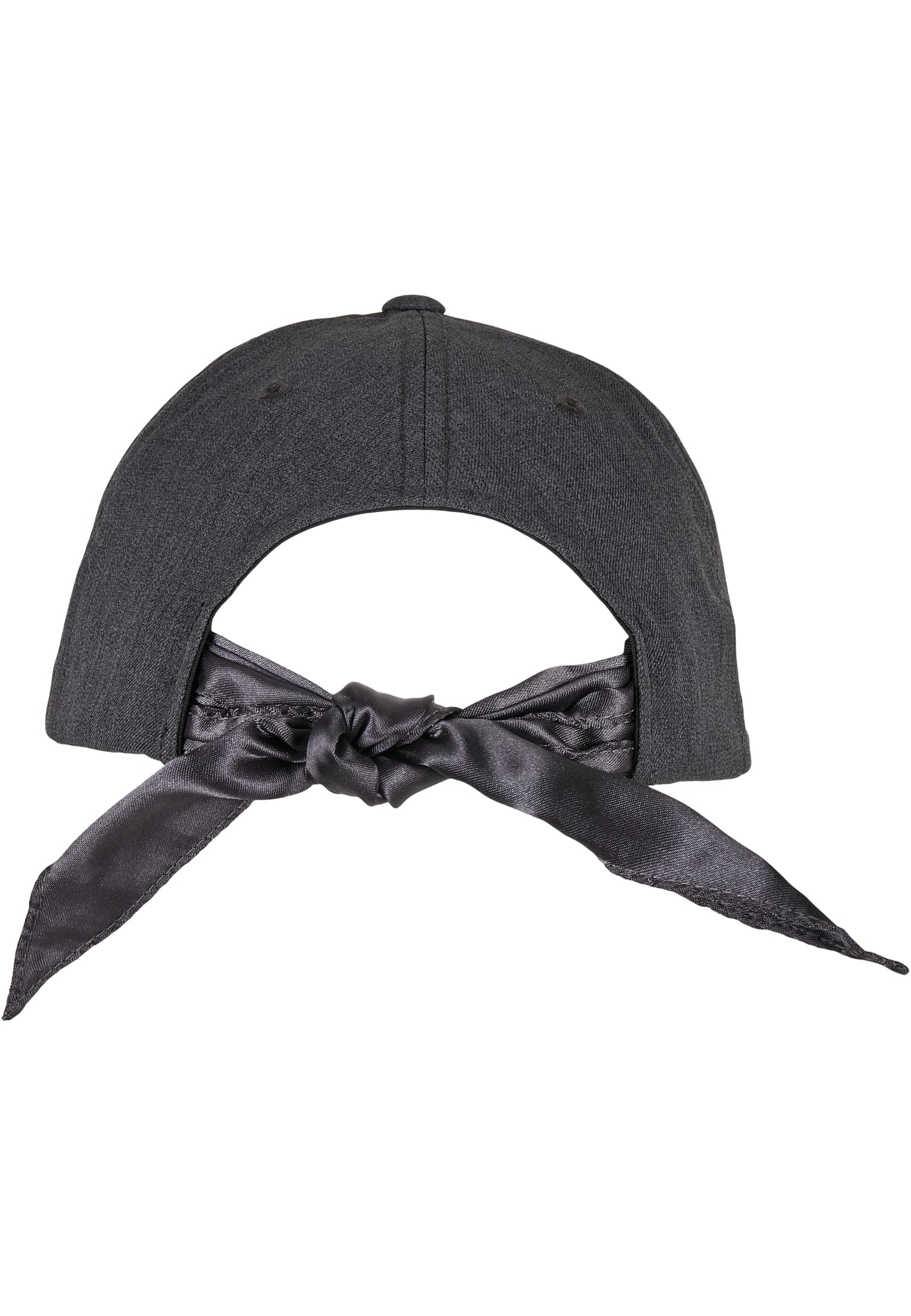 Satin Bow Dad Cap darkgrey | darkgrey