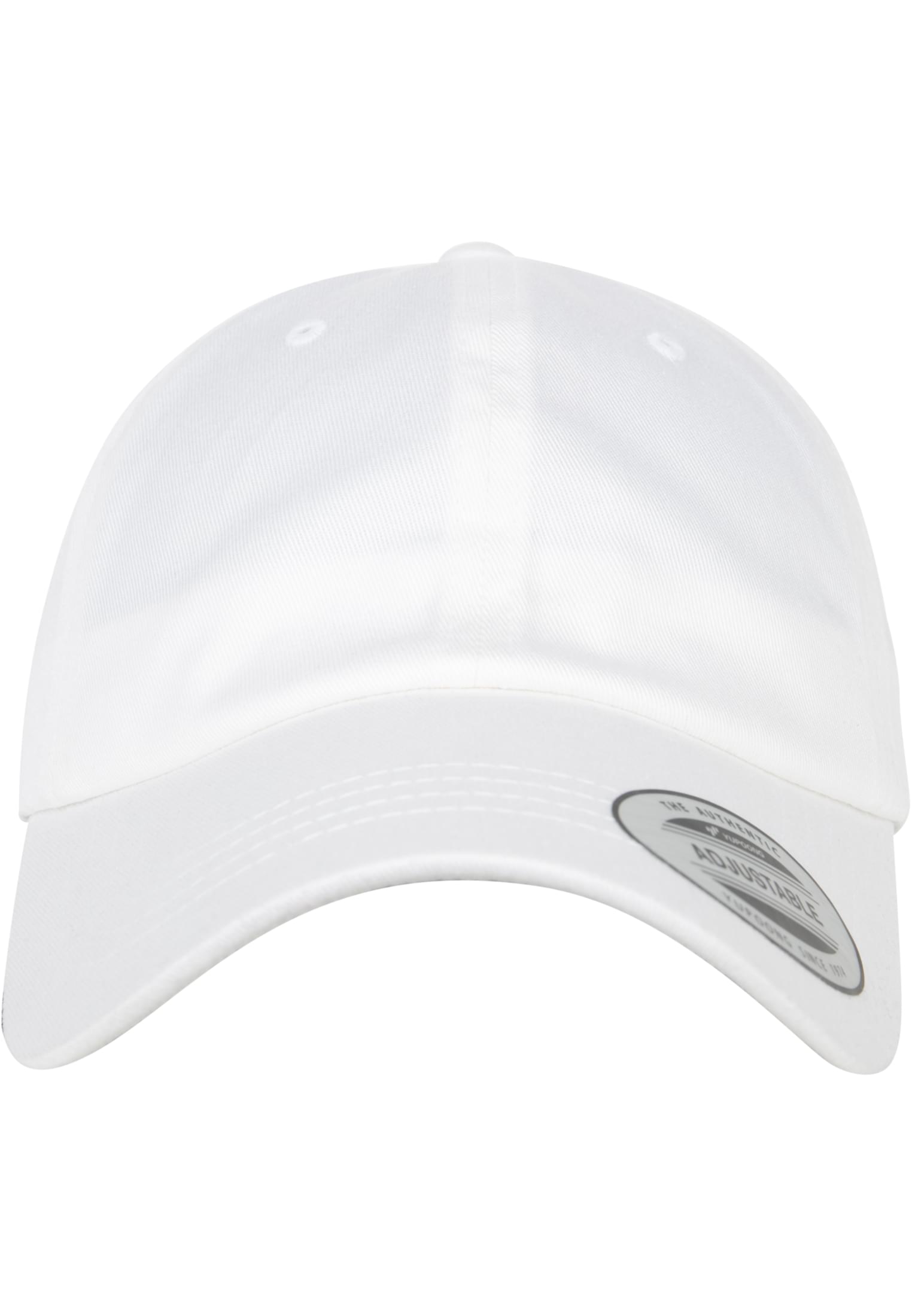 Low Profile Organic Cotton Cap white | white