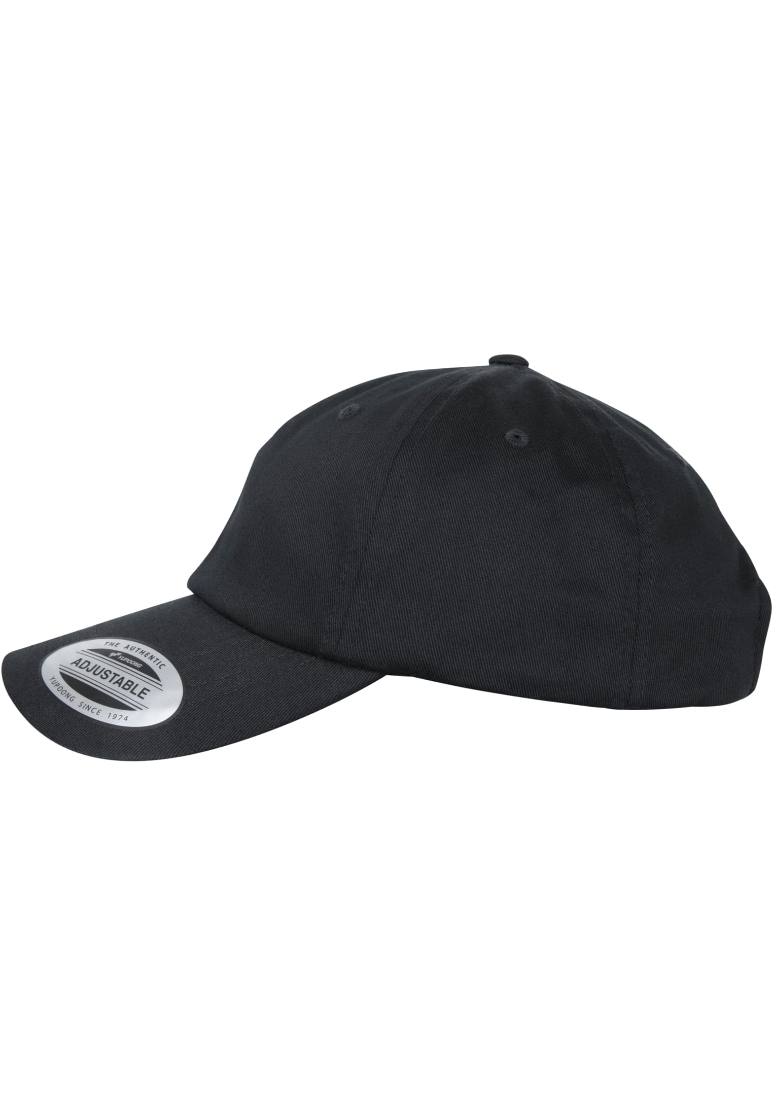 Low Profile Organic Cotton Cap black | black