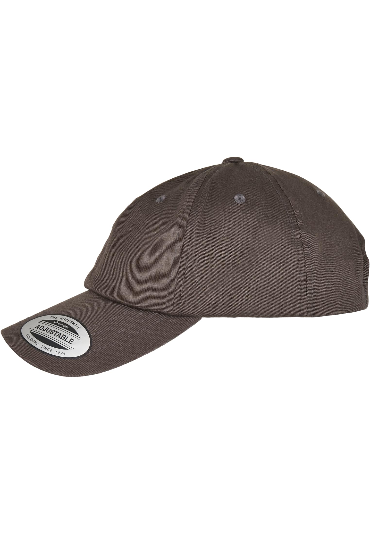 Low Profile Organic Cotton Cap darkgrey | darkgrey