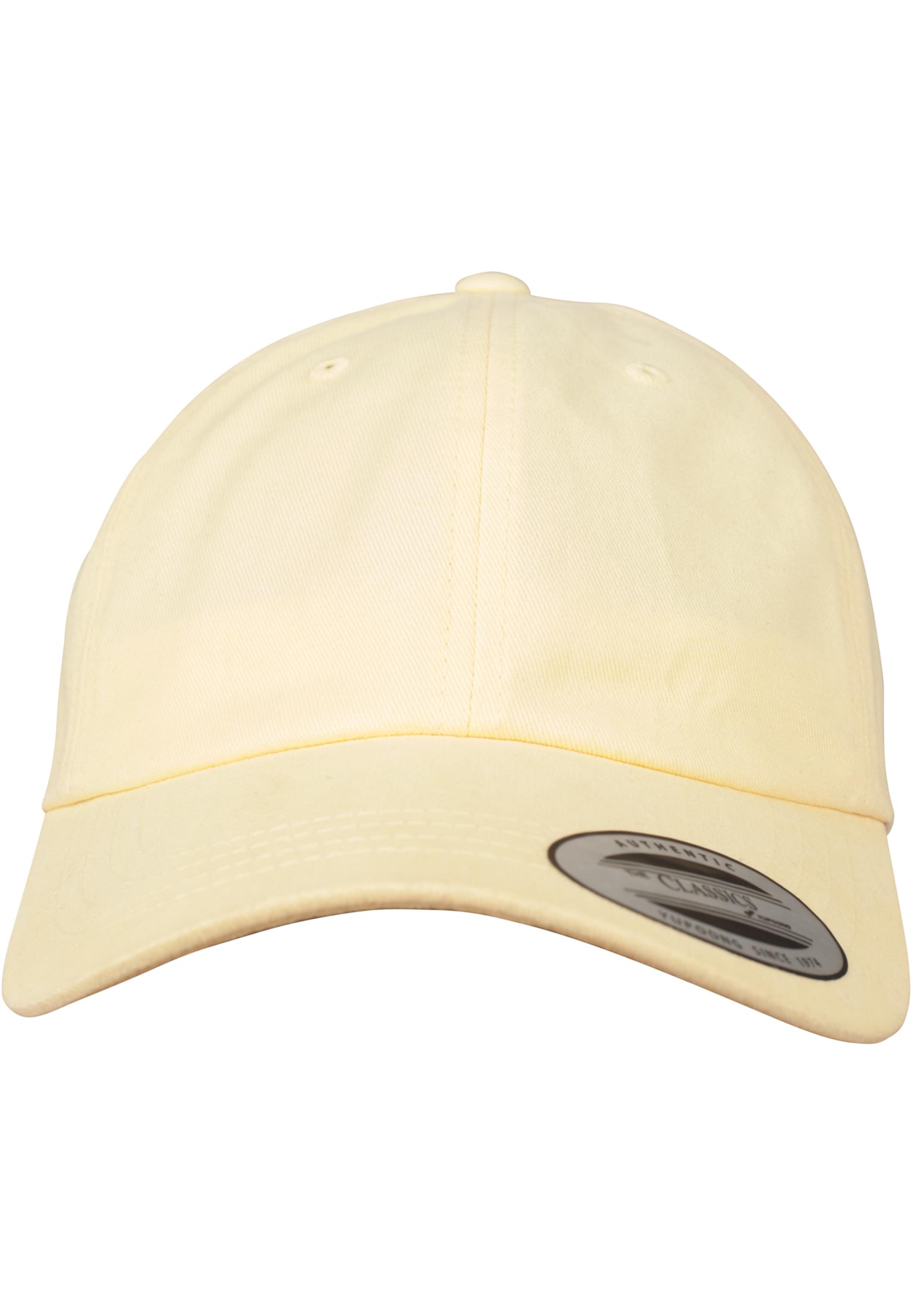 Peached Cotton Twill Dad Cap yellow | yellow