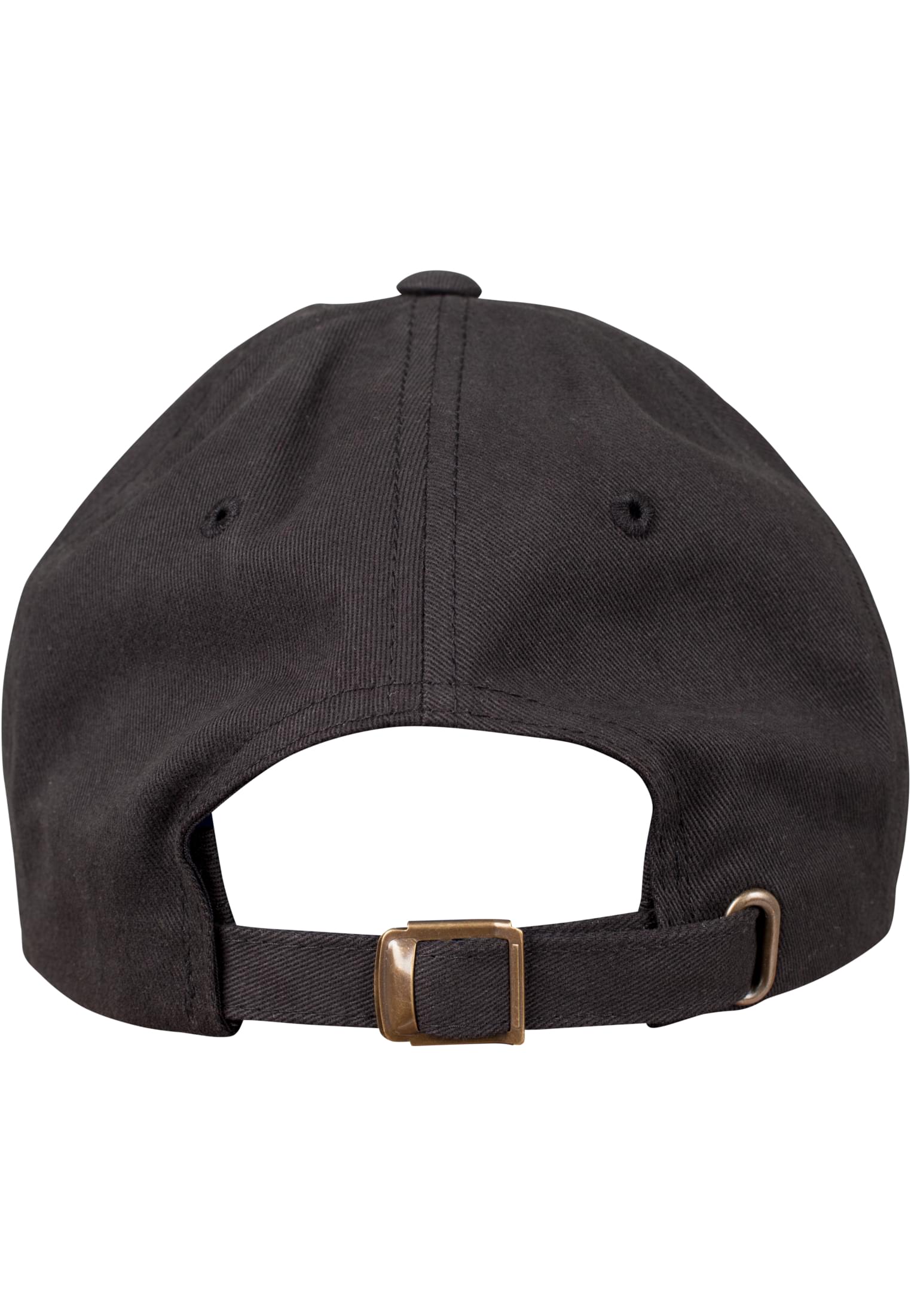 Peached Cotton Twill Dad Cap black | black
