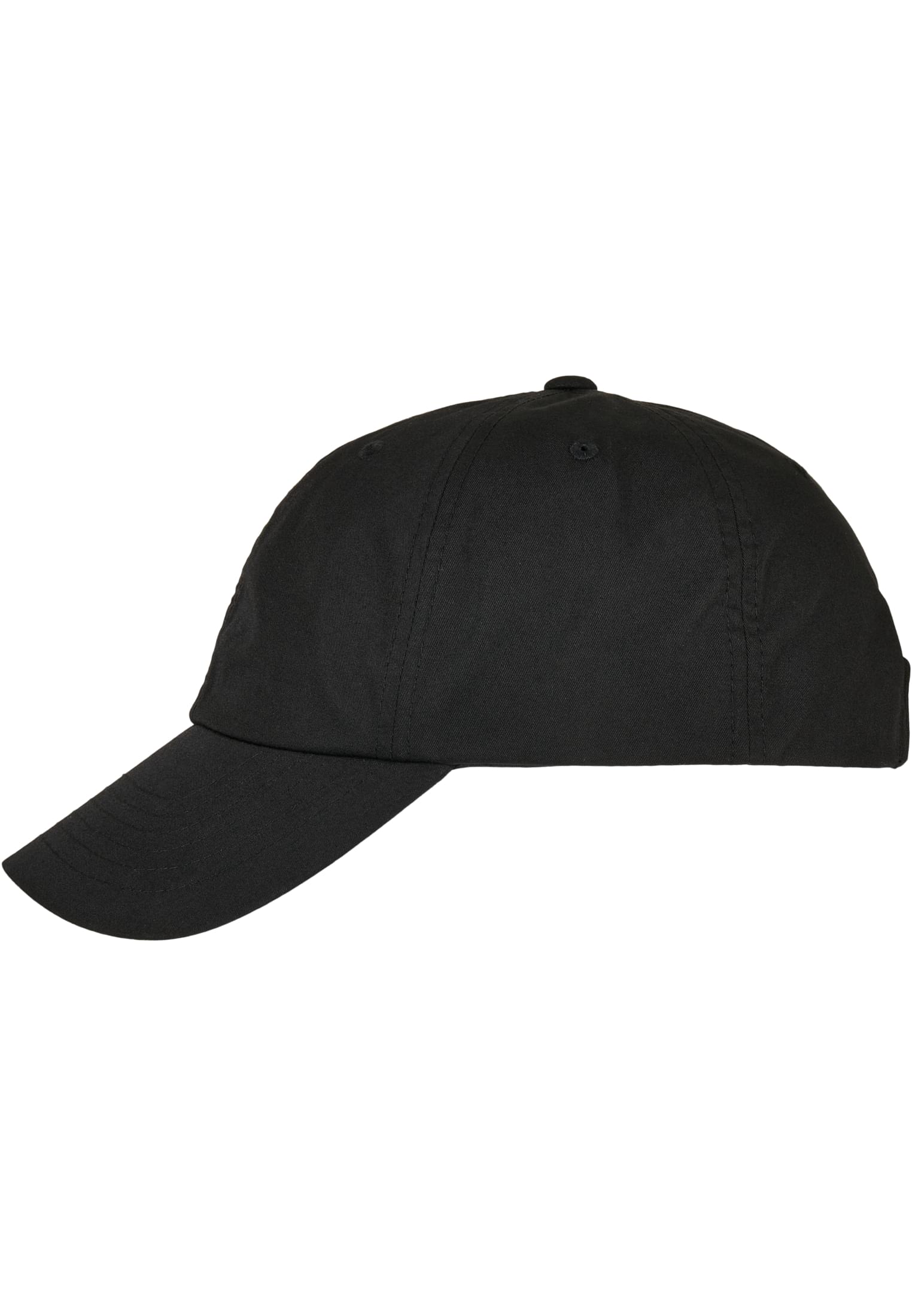 Recycled Polyester Dad Cap black | black