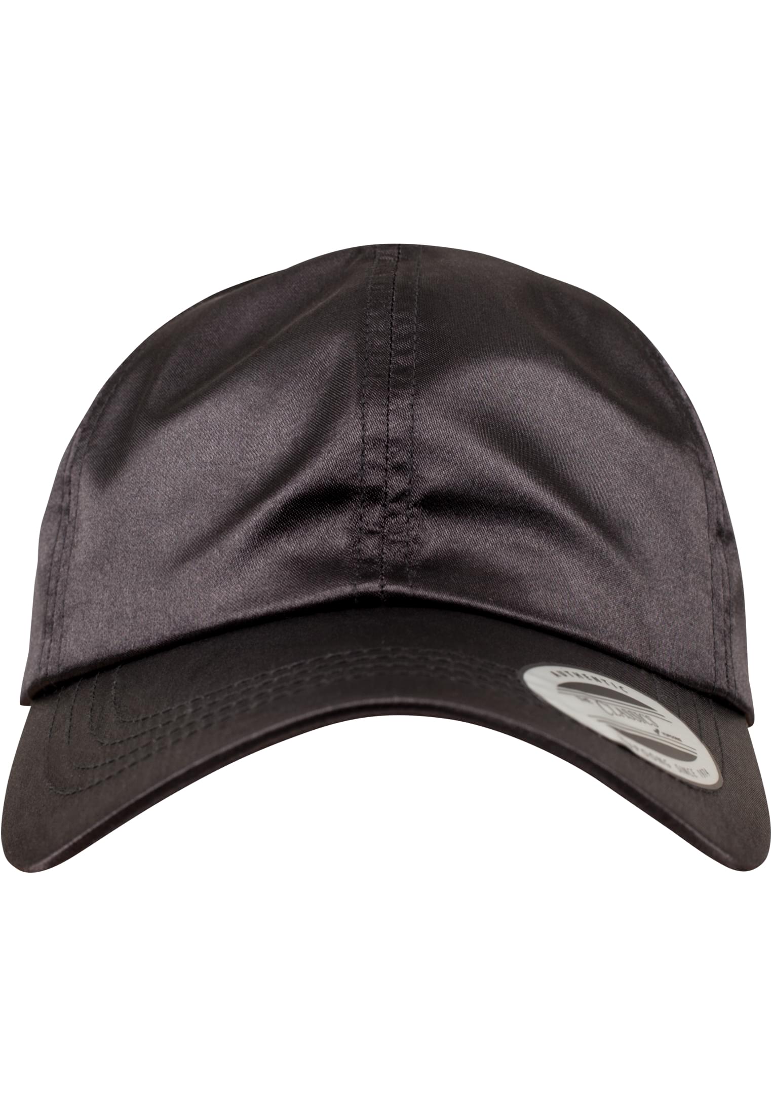 Low Profile Satin Cap black | black