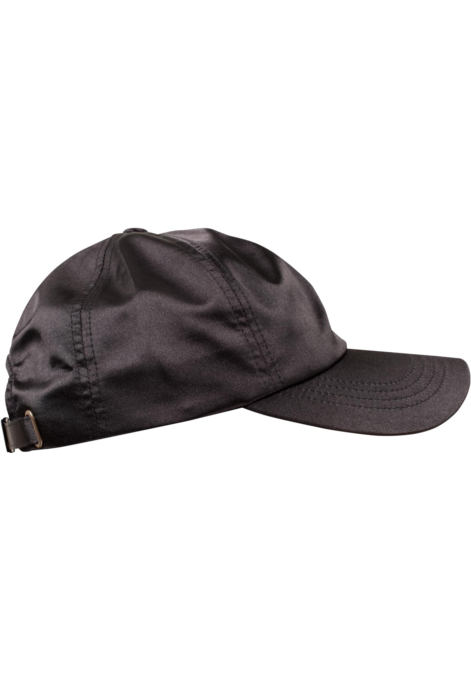 Low Profile Satin Cap black | black