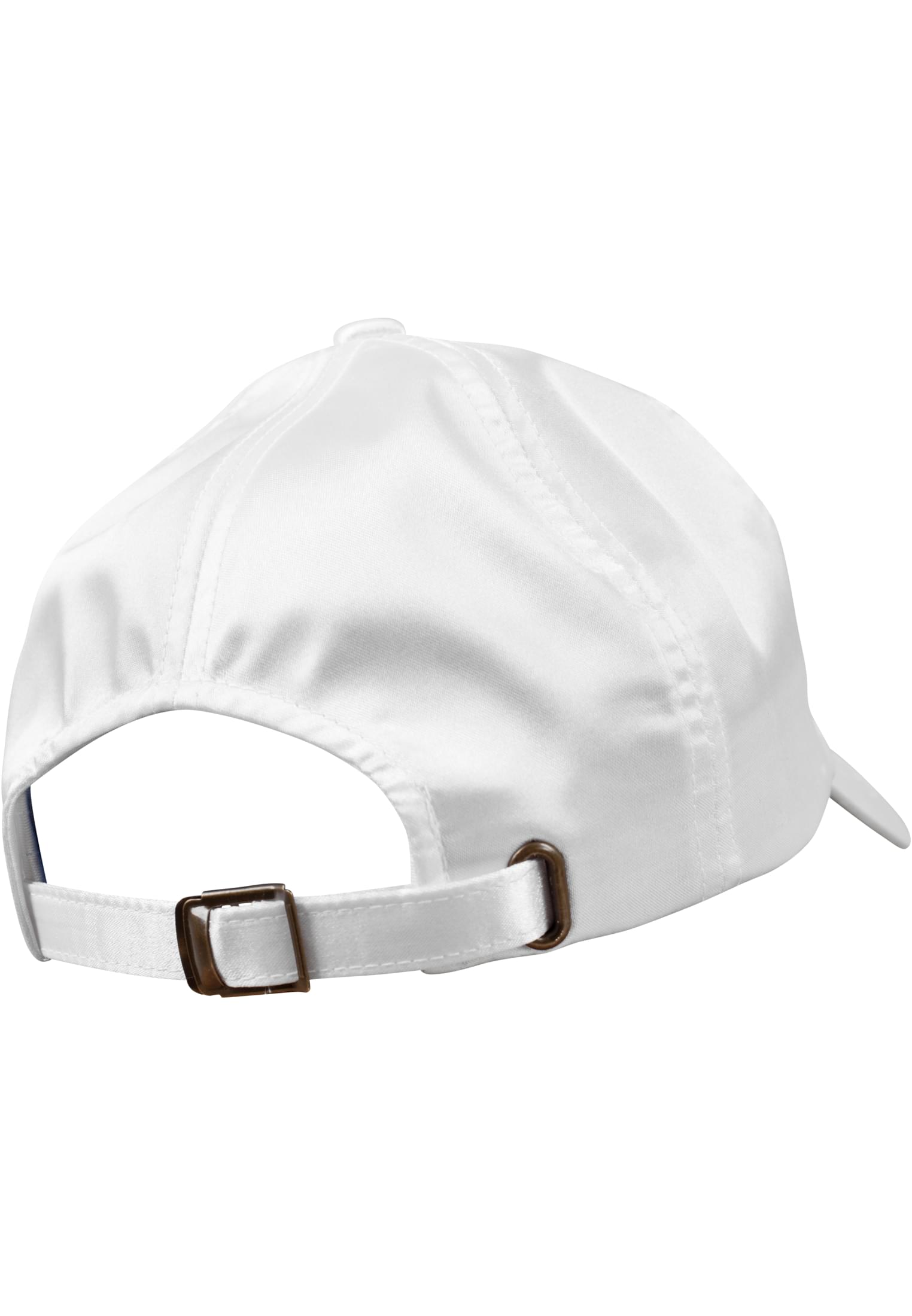 Low Profile Satin Cap white | white