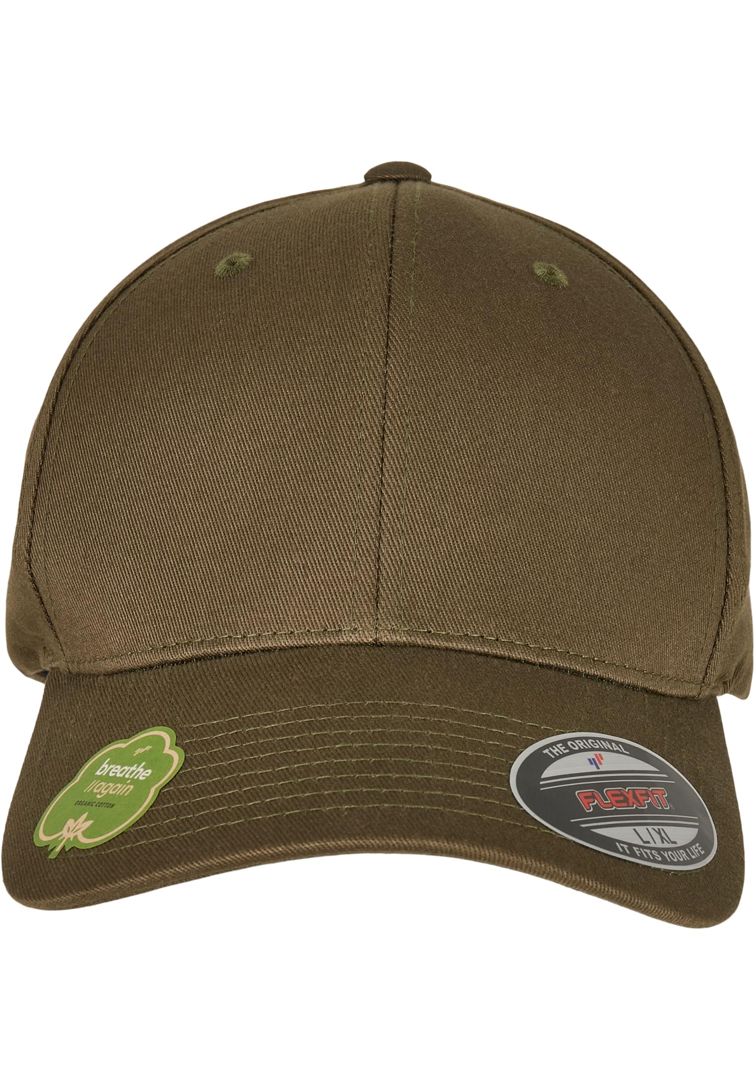 Flexfit Organic Cotton Cap burnt olive | burnt olive