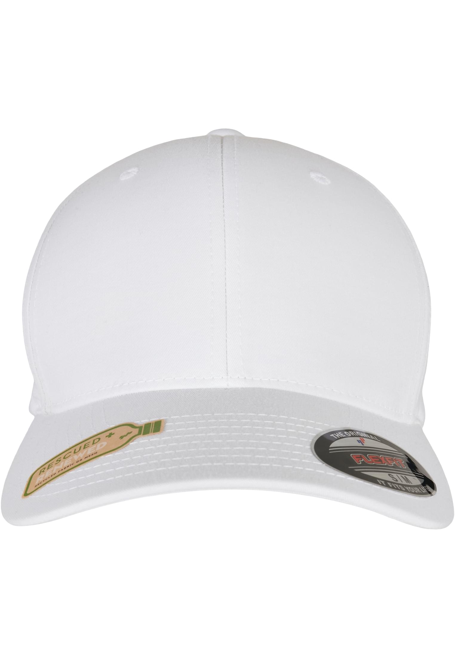 Flexfit Recycled Polyester Cap white | white