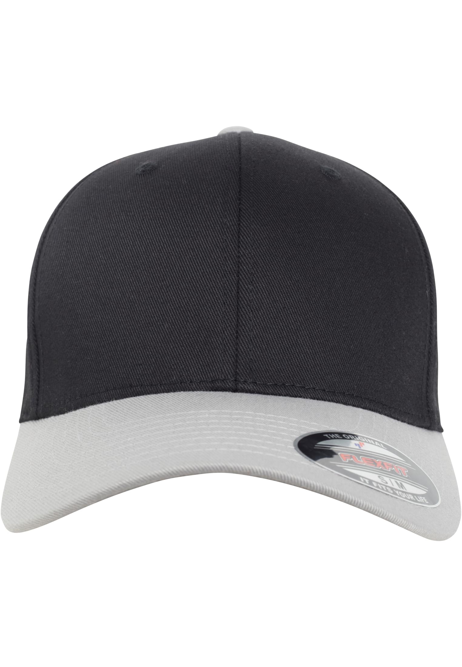 Flexfit Wooly Combed 2-Tone blk/silver | blk/silver