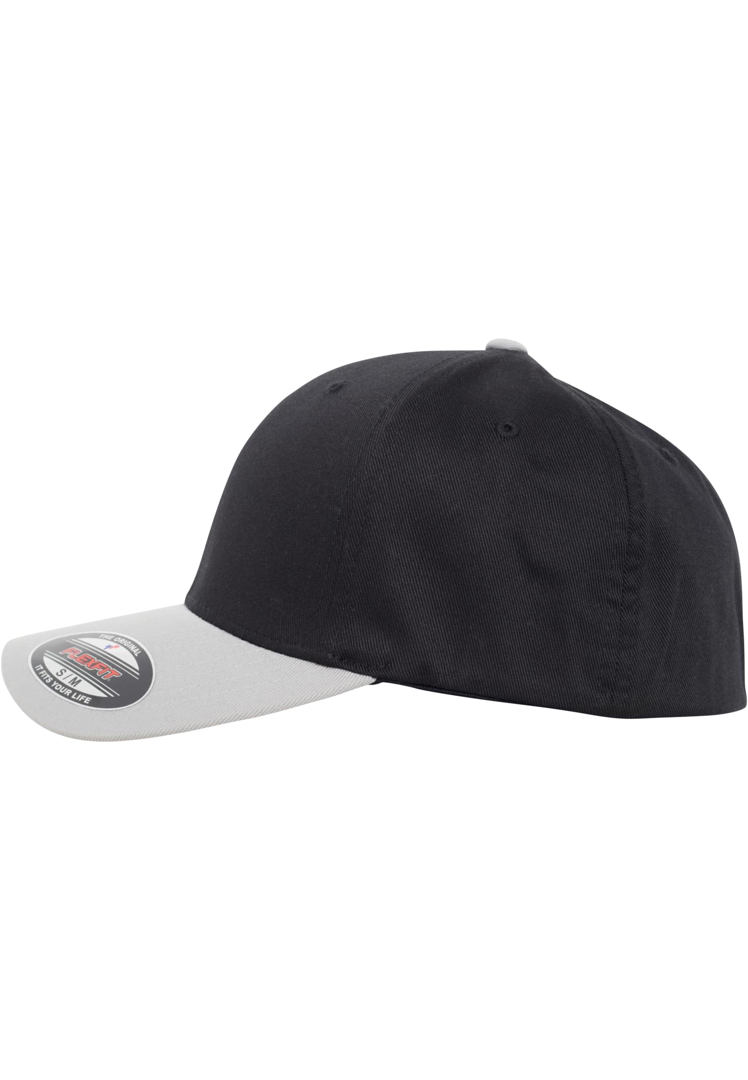 Flexfit Wooly Combed 2-Tone blk/silver | blk/silver