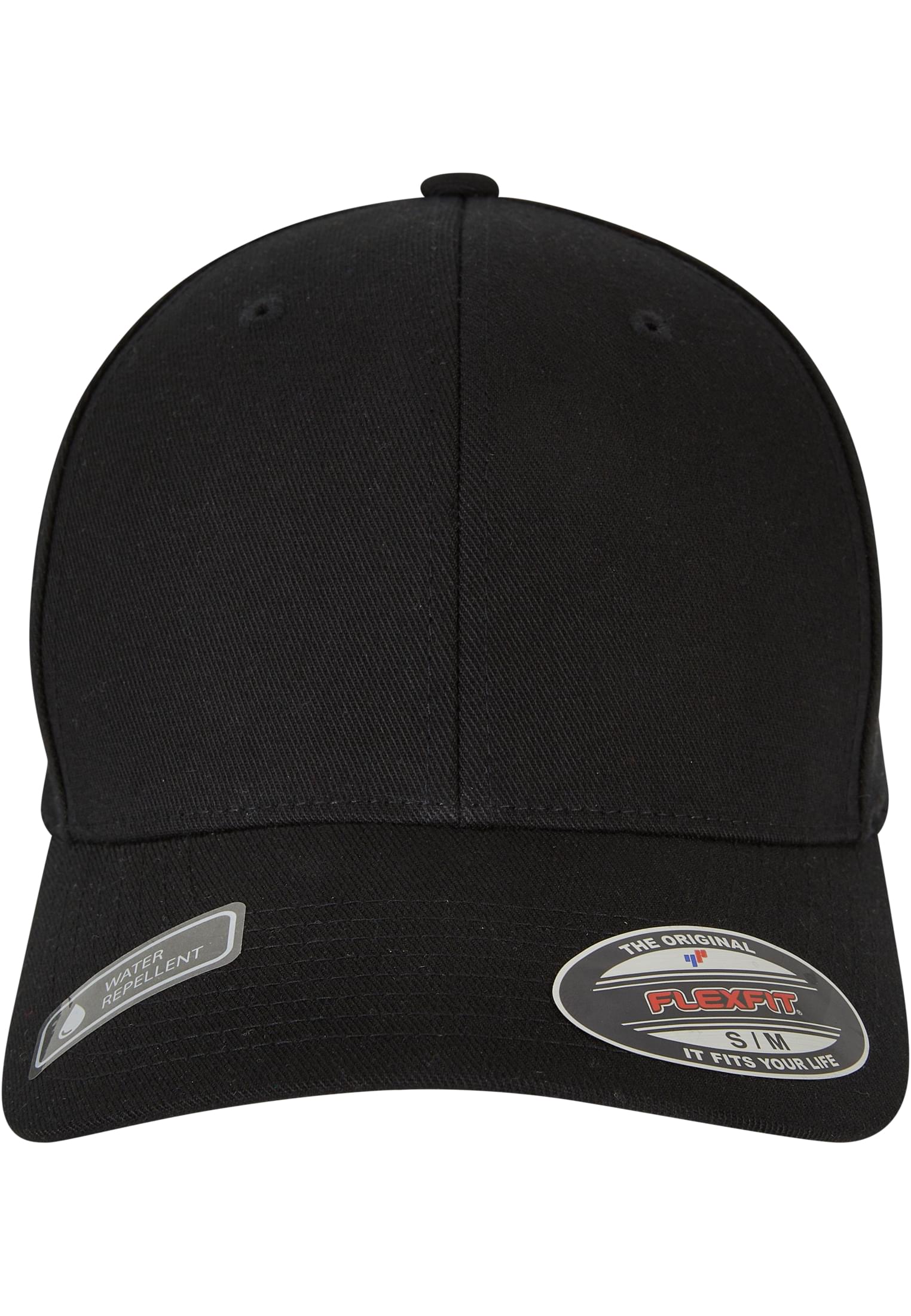 Flexfit Wooly Combed Waterrepellent black | black