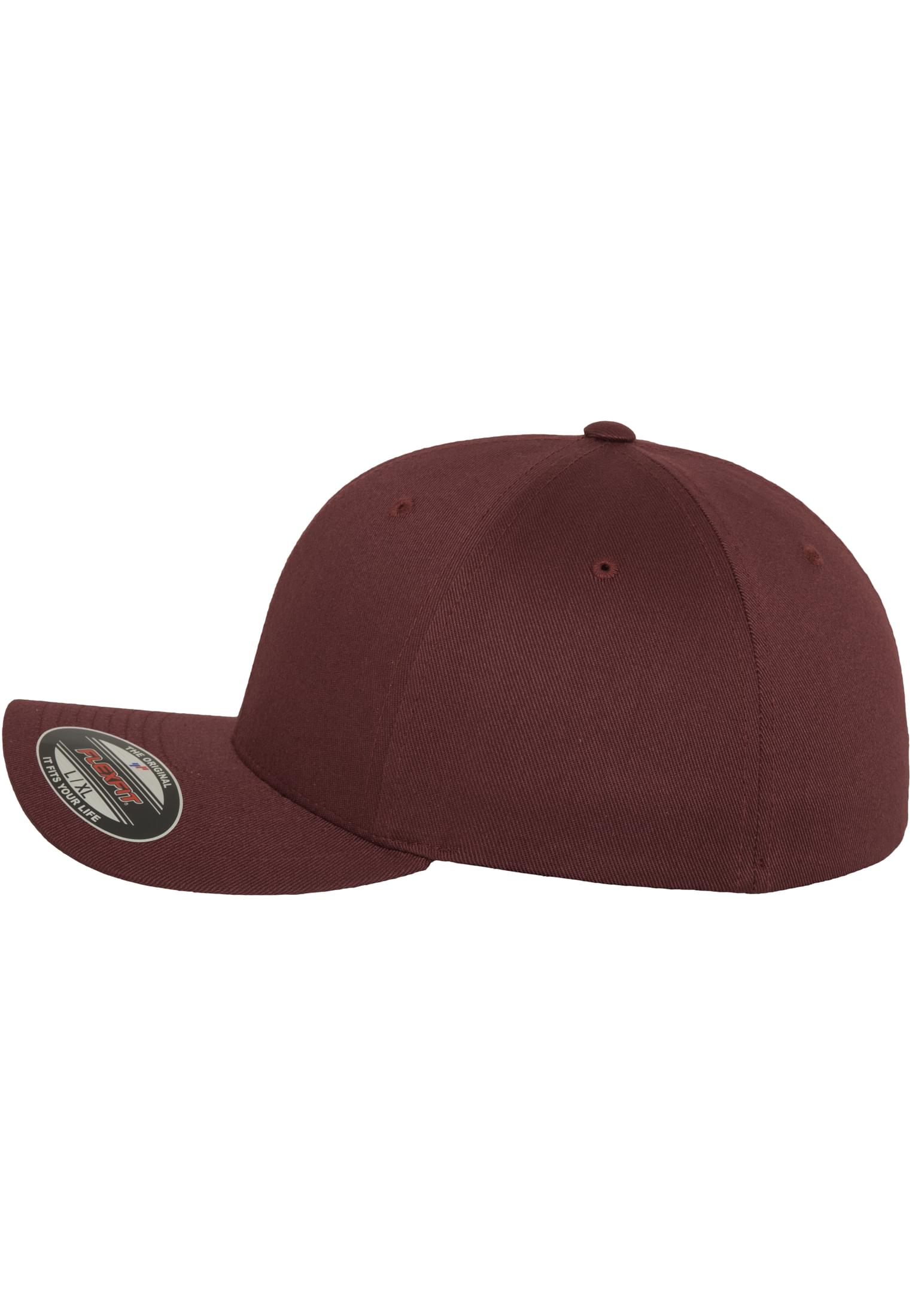 Flexfit Wooly Combed maroon | maroon