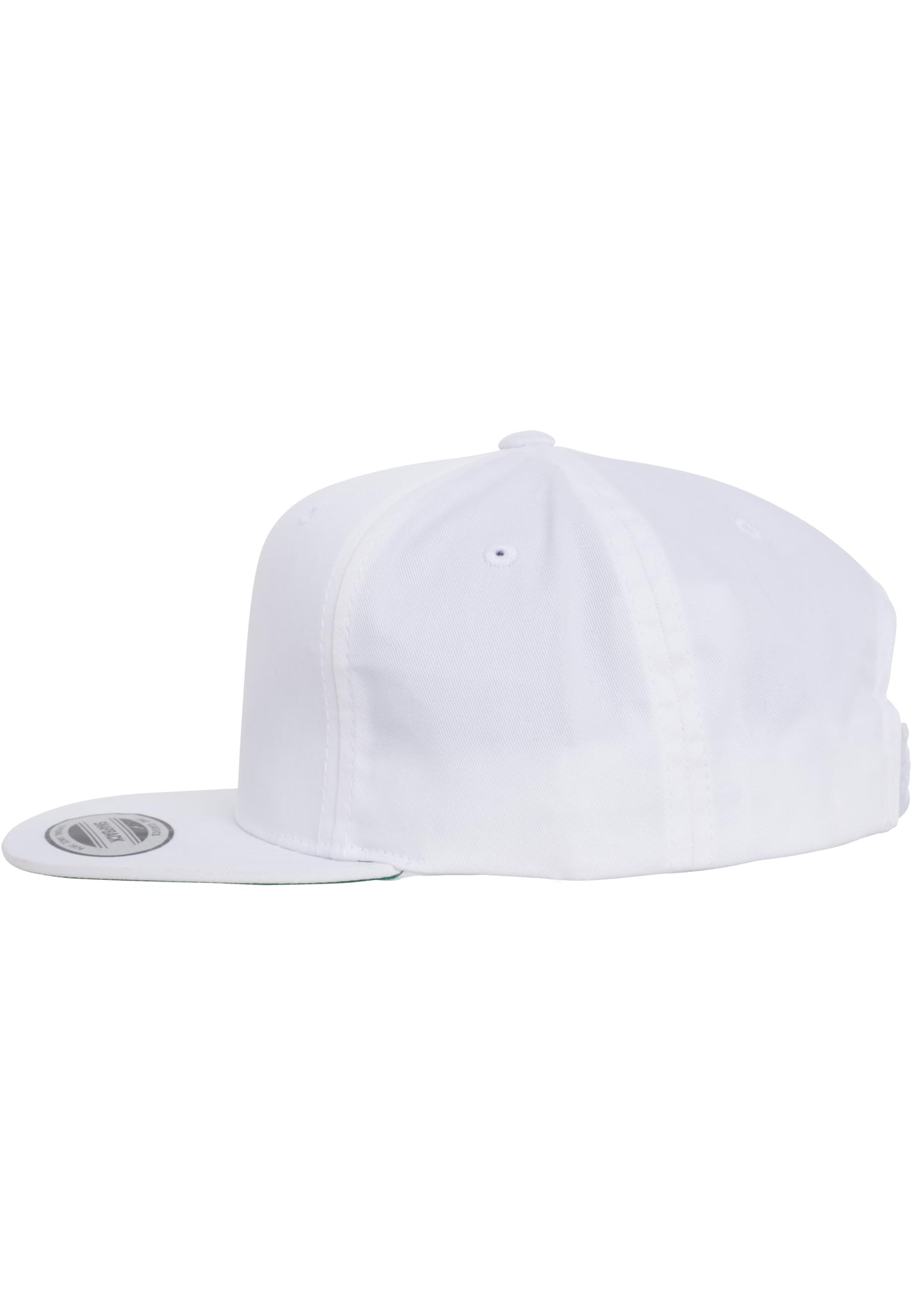 Pro-Style Twill Snapback Youth Cap white | white