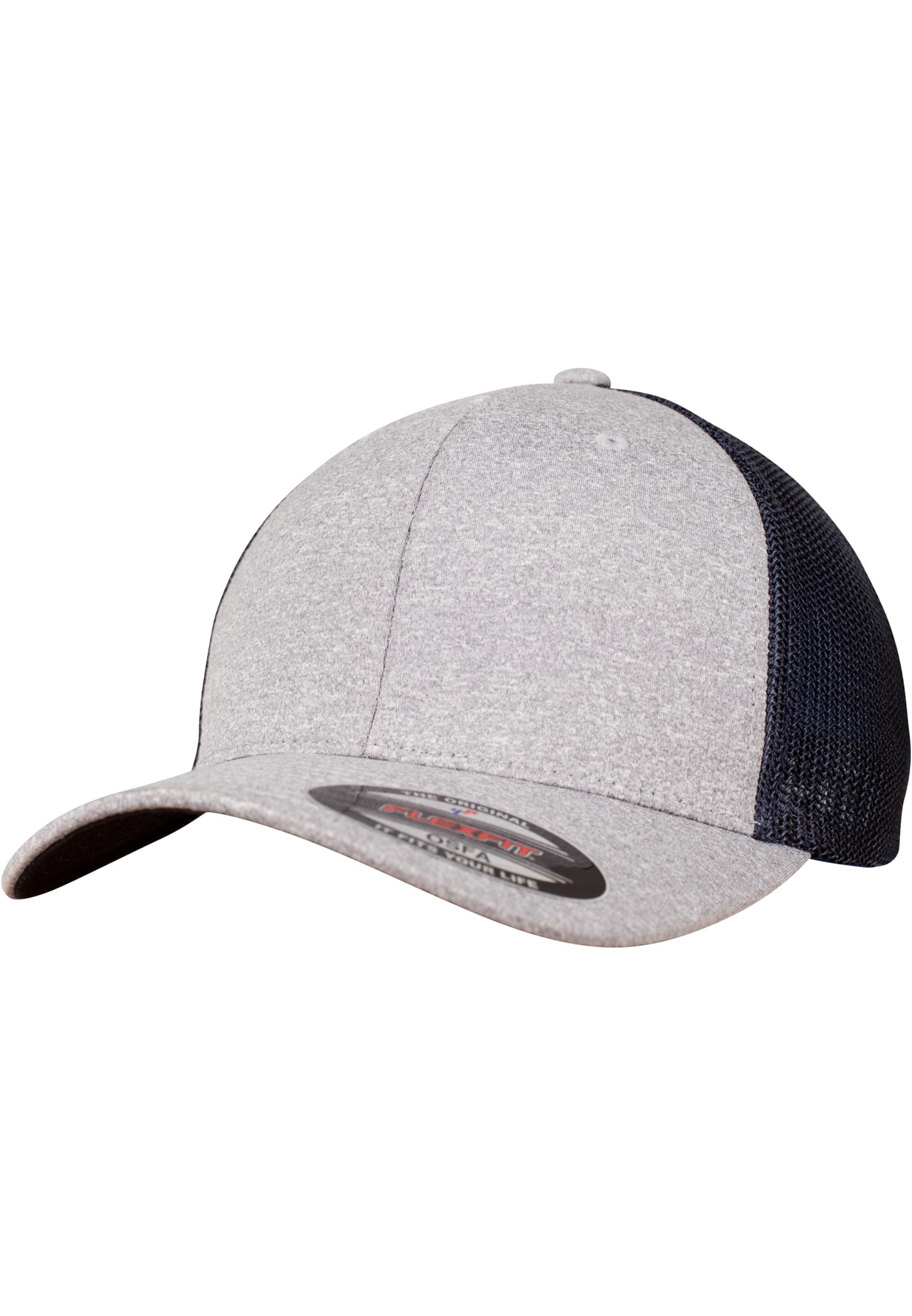 Flexfit Melange Mesh heather/navy | heather/navy