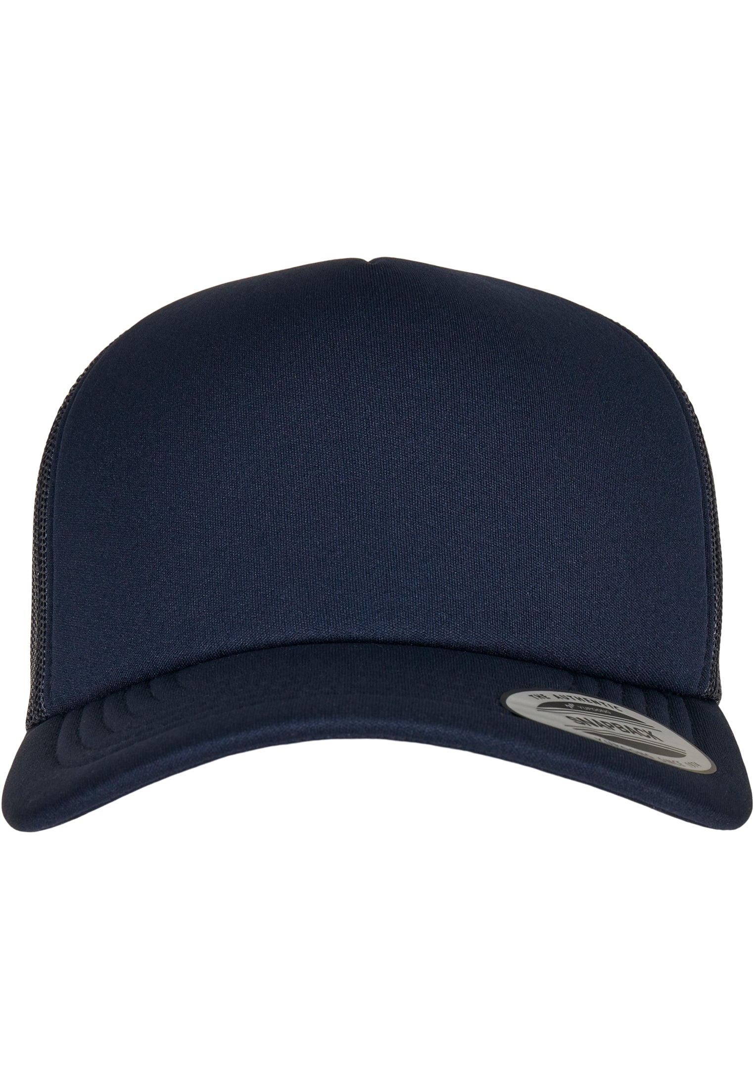 YP Classics® Classic Curved Visor Foam Trucker Cap navy | navy