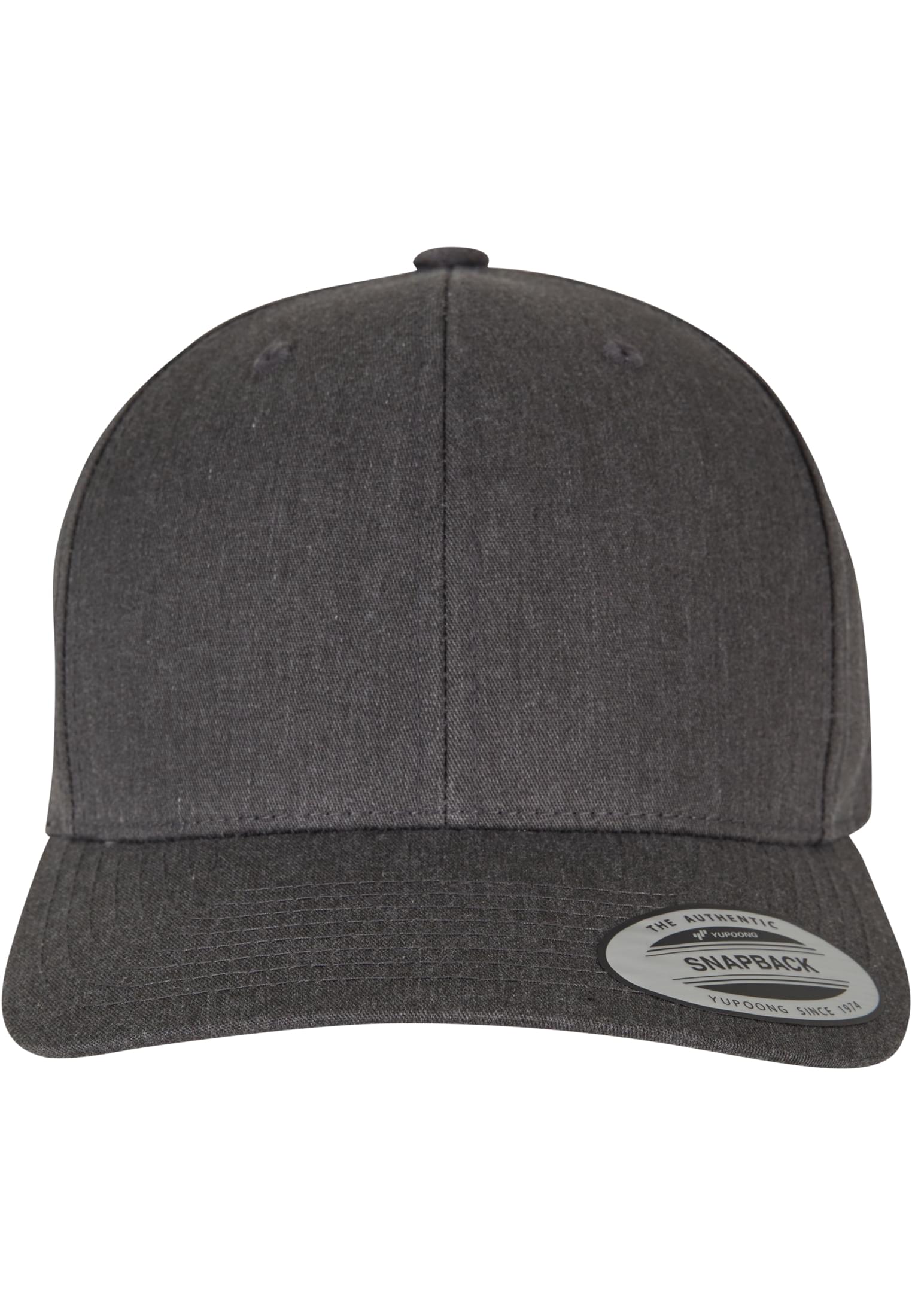 Retro Cotton Blend Snapback dark heather | dark heather