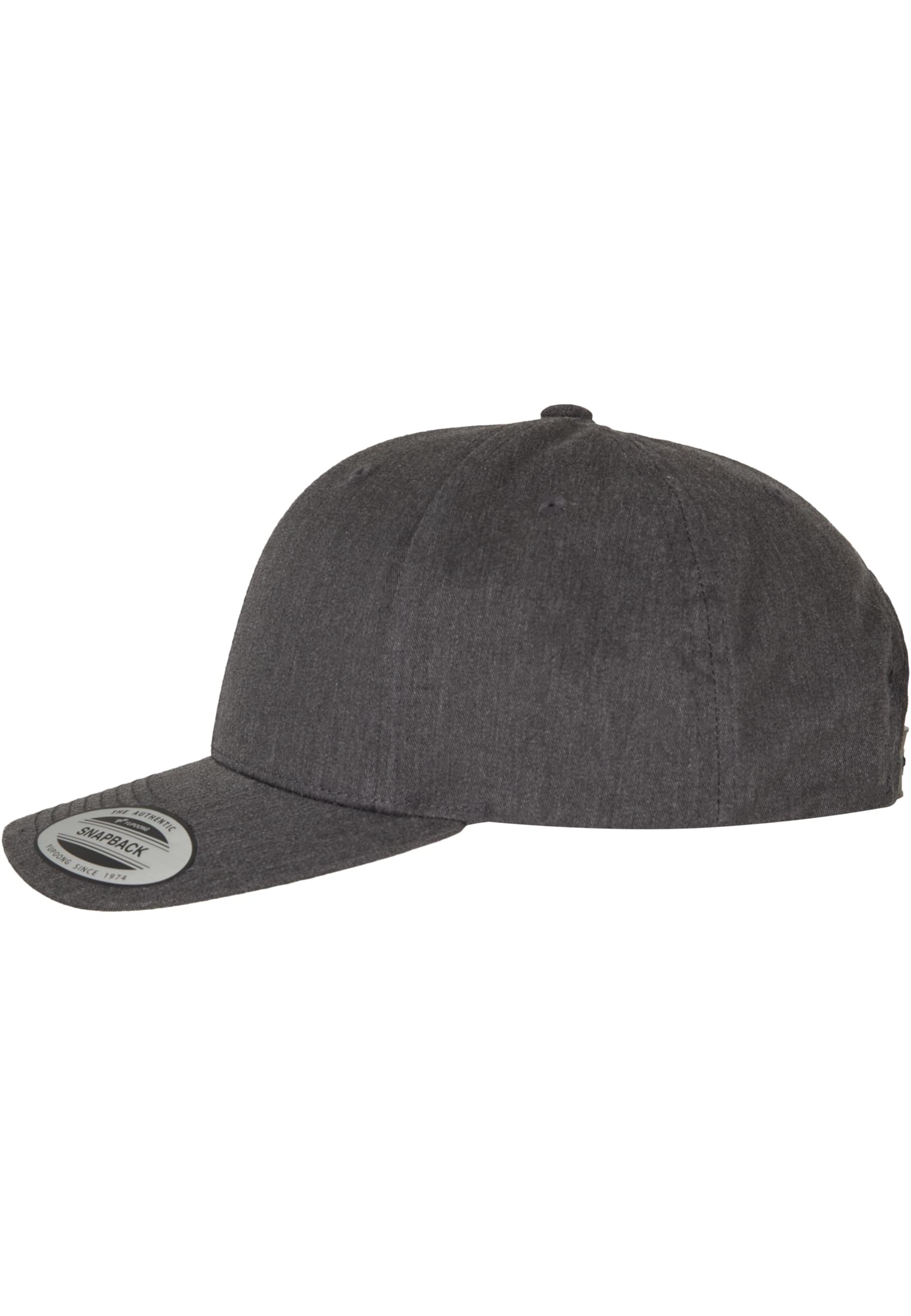 Retro Cotton Blend Snapback dark heather | dark heather