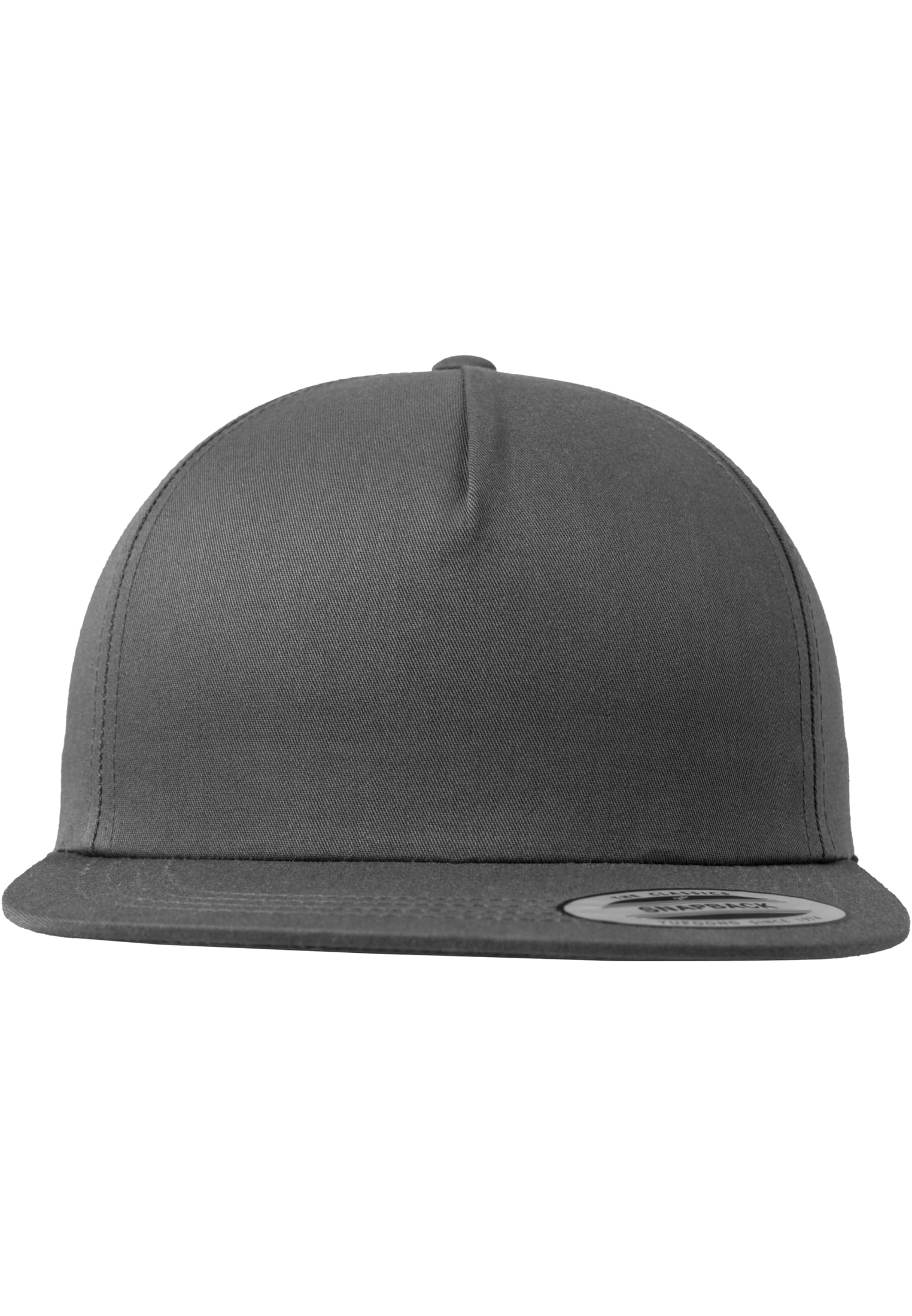 Unstructured 5-Panel Snapback charcoal | charcoal