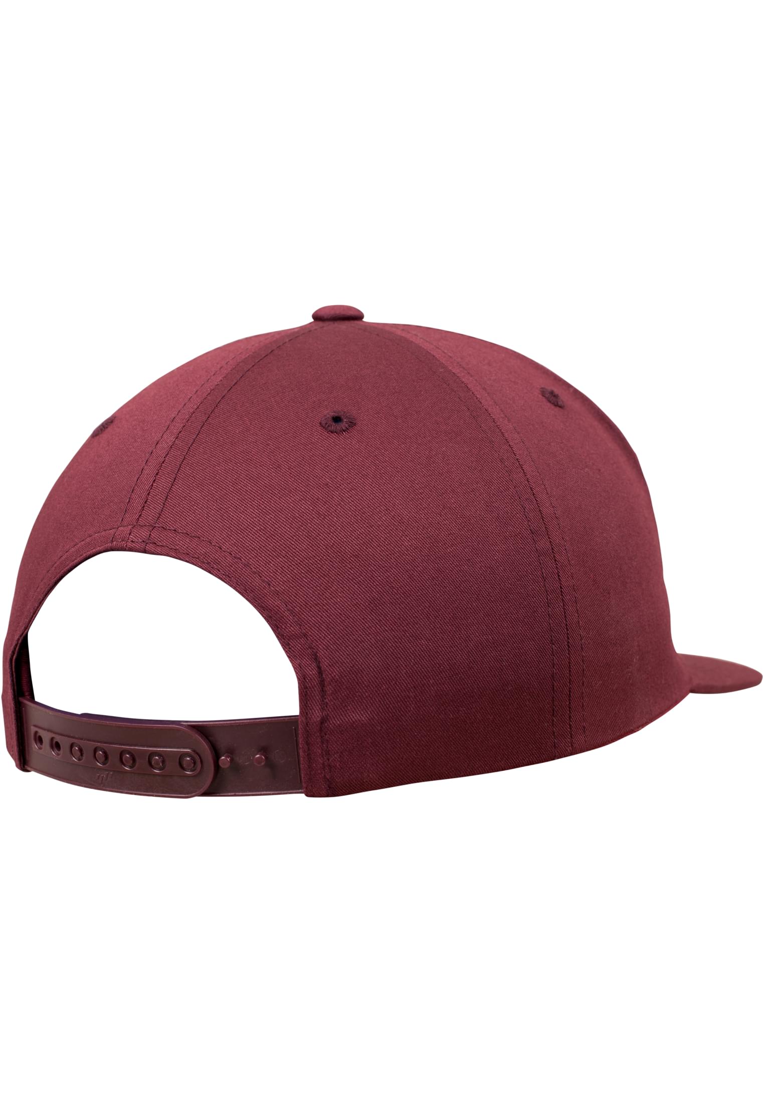 Unstructured 5-Panel Snapback maroon | maroon